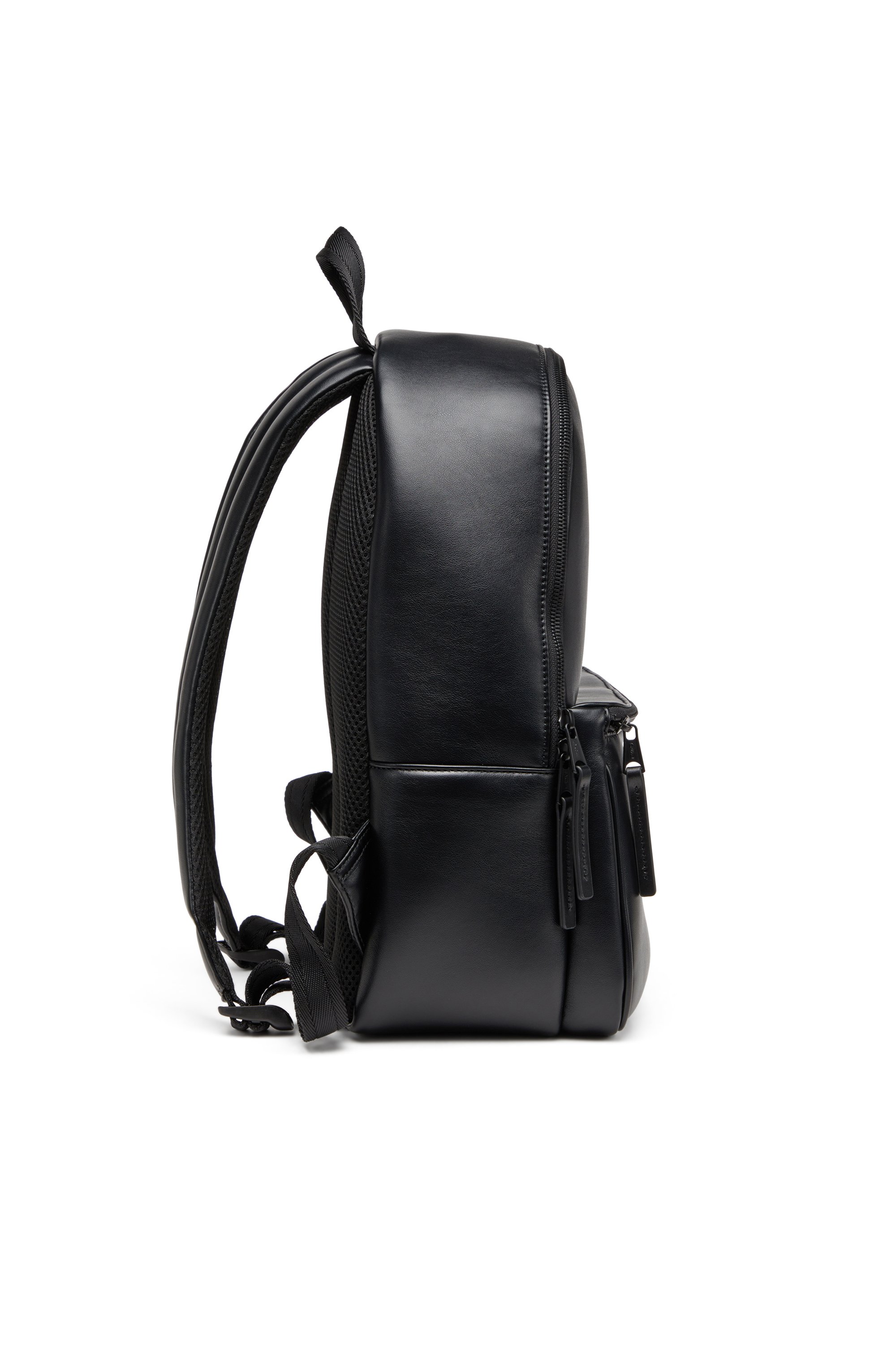 Diesel - HOLI-D BACKPACK M, Herren Holi-D-Rucksack aus Neopren und PU in Schwarz - 3