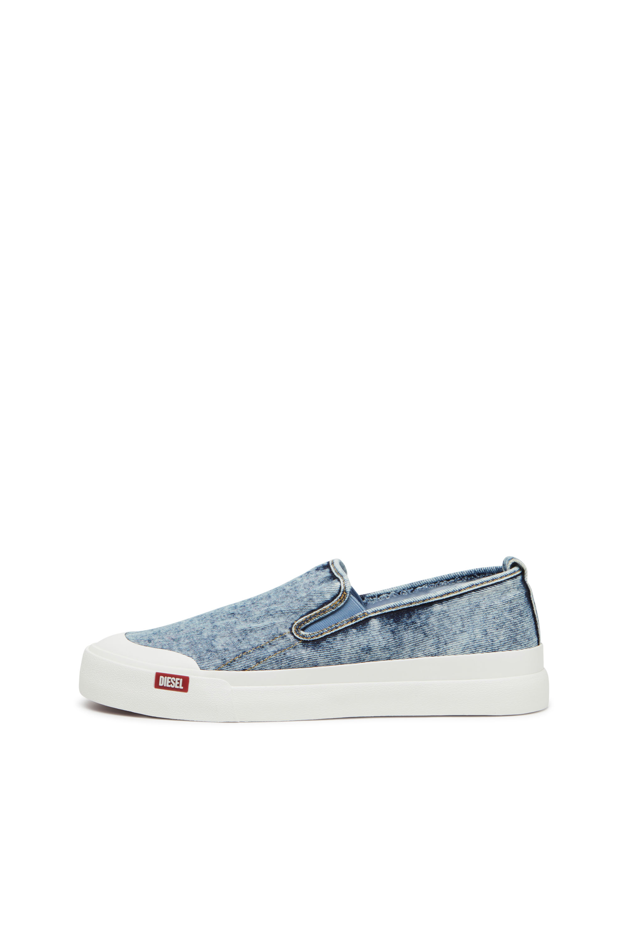 Diesel - S-ATHOS NMD SO, Herren Slip-on-Sneakers aus Denim in Blau - 7