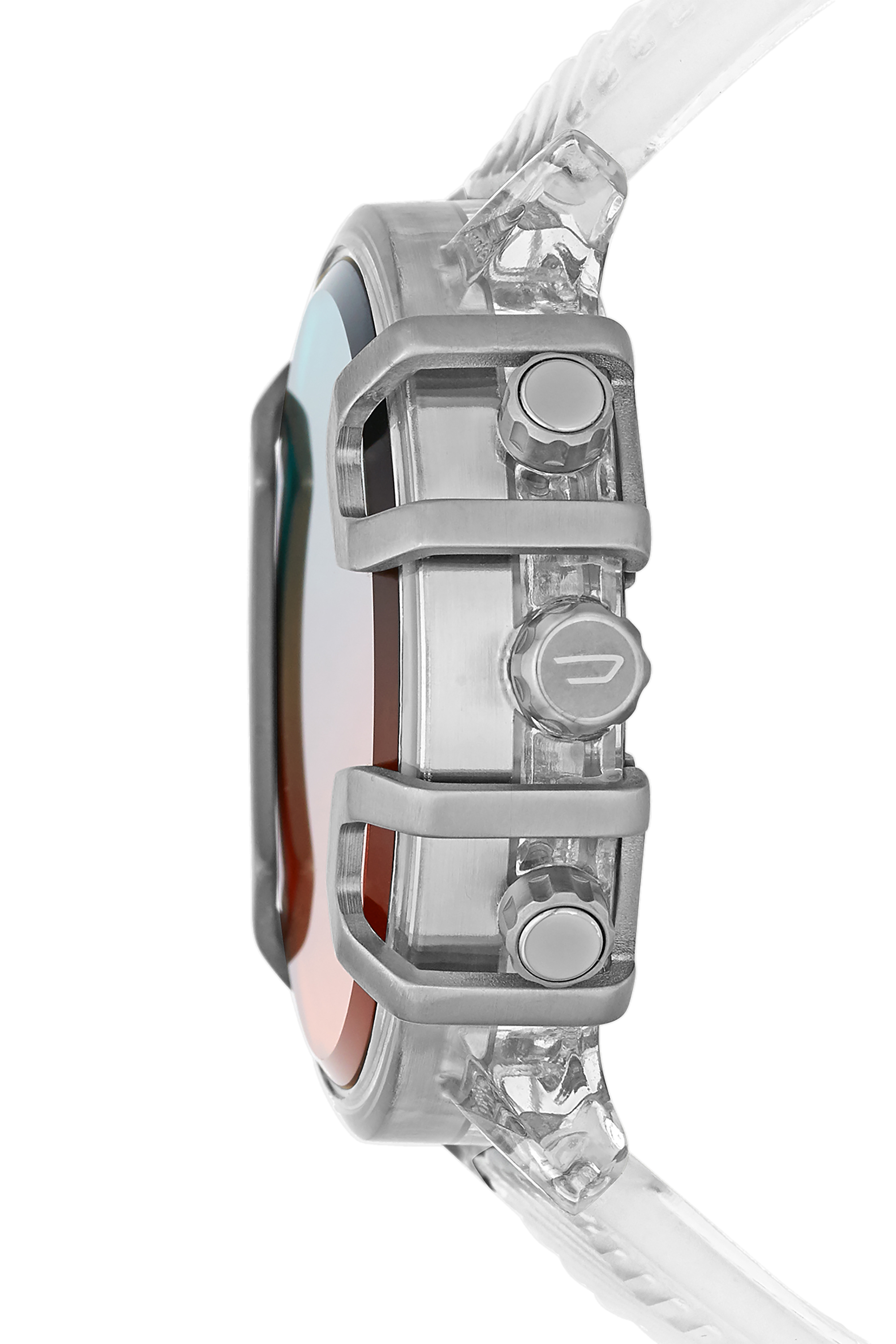 Diesel - DZ4521, Herren Wei&szlig;e Griffed-Armbanduhr in Wei&szlig; - 3