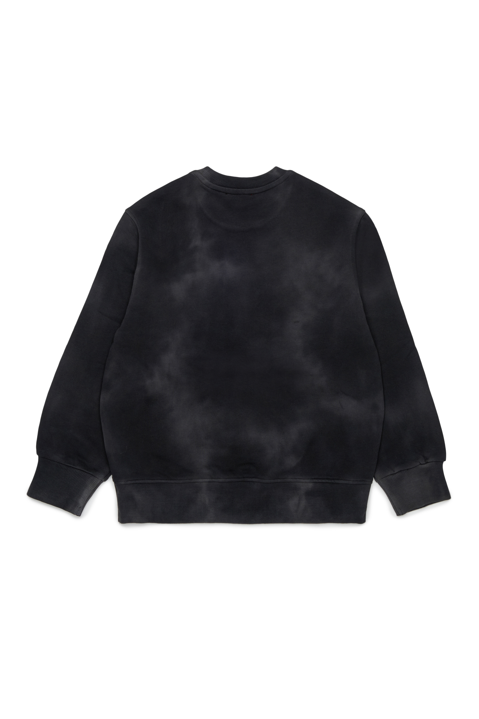 Diesel - SFIN OVER, Herren Sweatshirt mit cloudy-Effekt und Phoenix-Motiv in Schwarz - 2