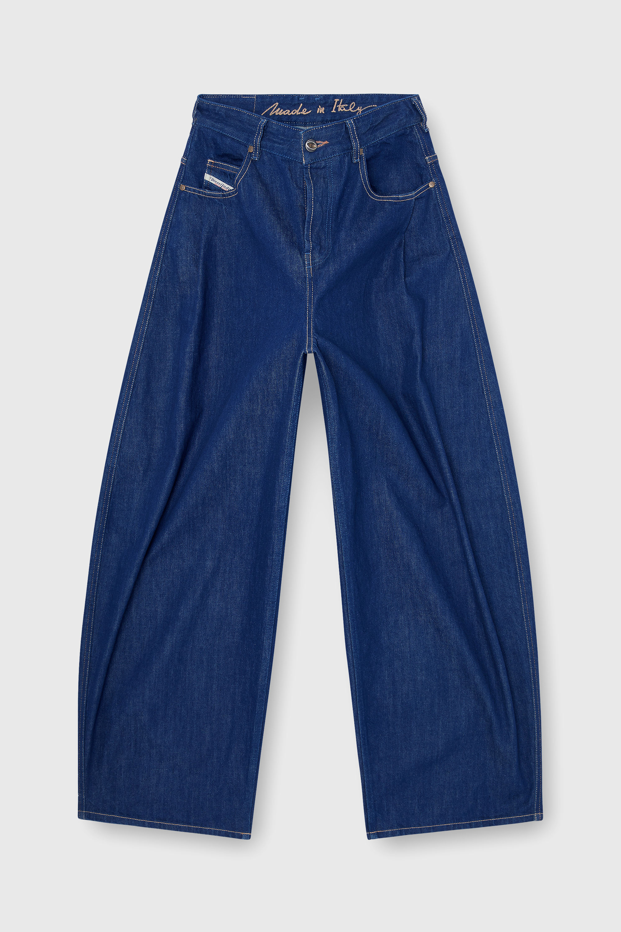 Diesel - Damen Relaxed Jeans 1987 D-Khelz 09Q09, Dunkelblau - 2