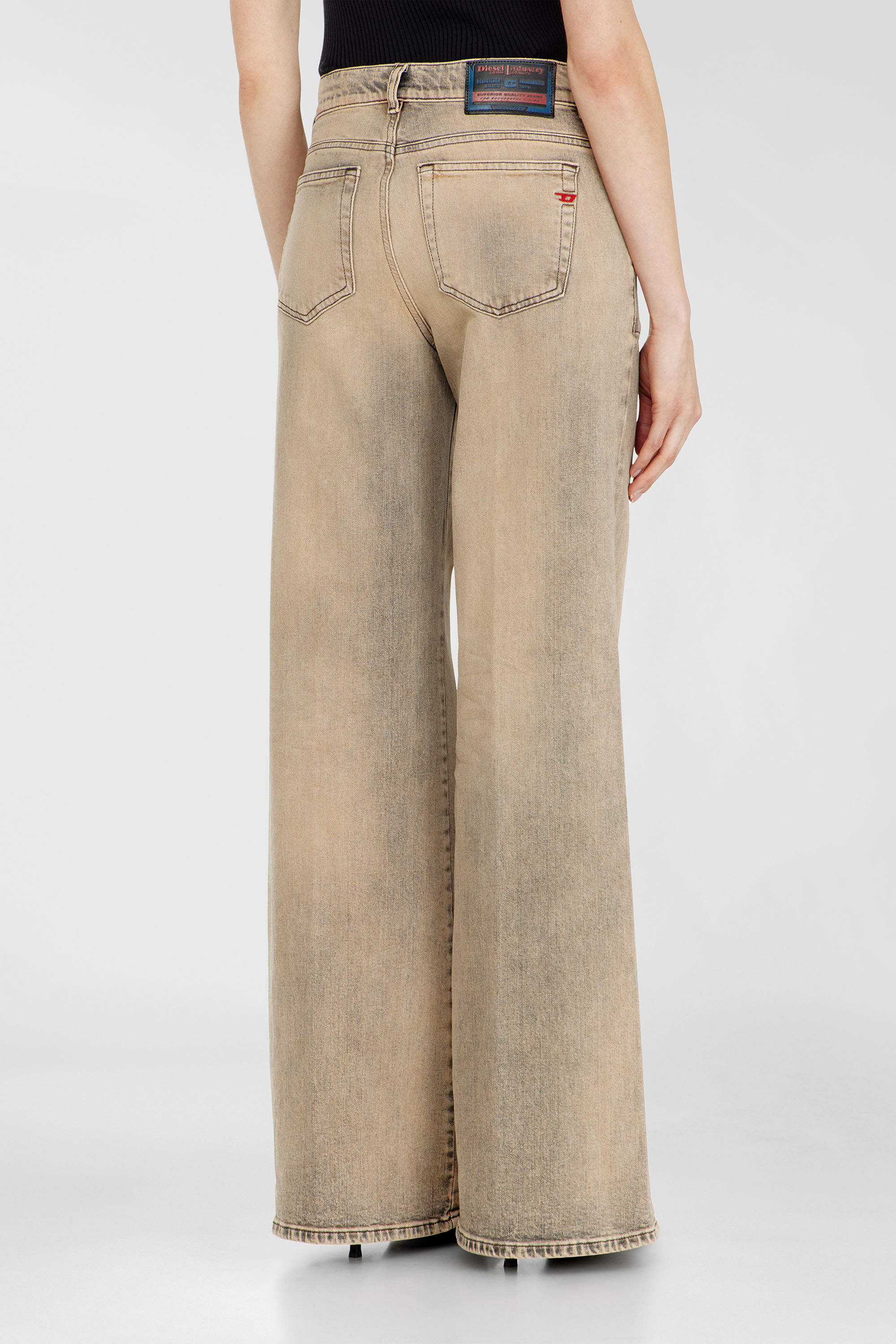 Diesel - Damen Flare Jeans 1978 D-Akemi 09P53, Beige - 5