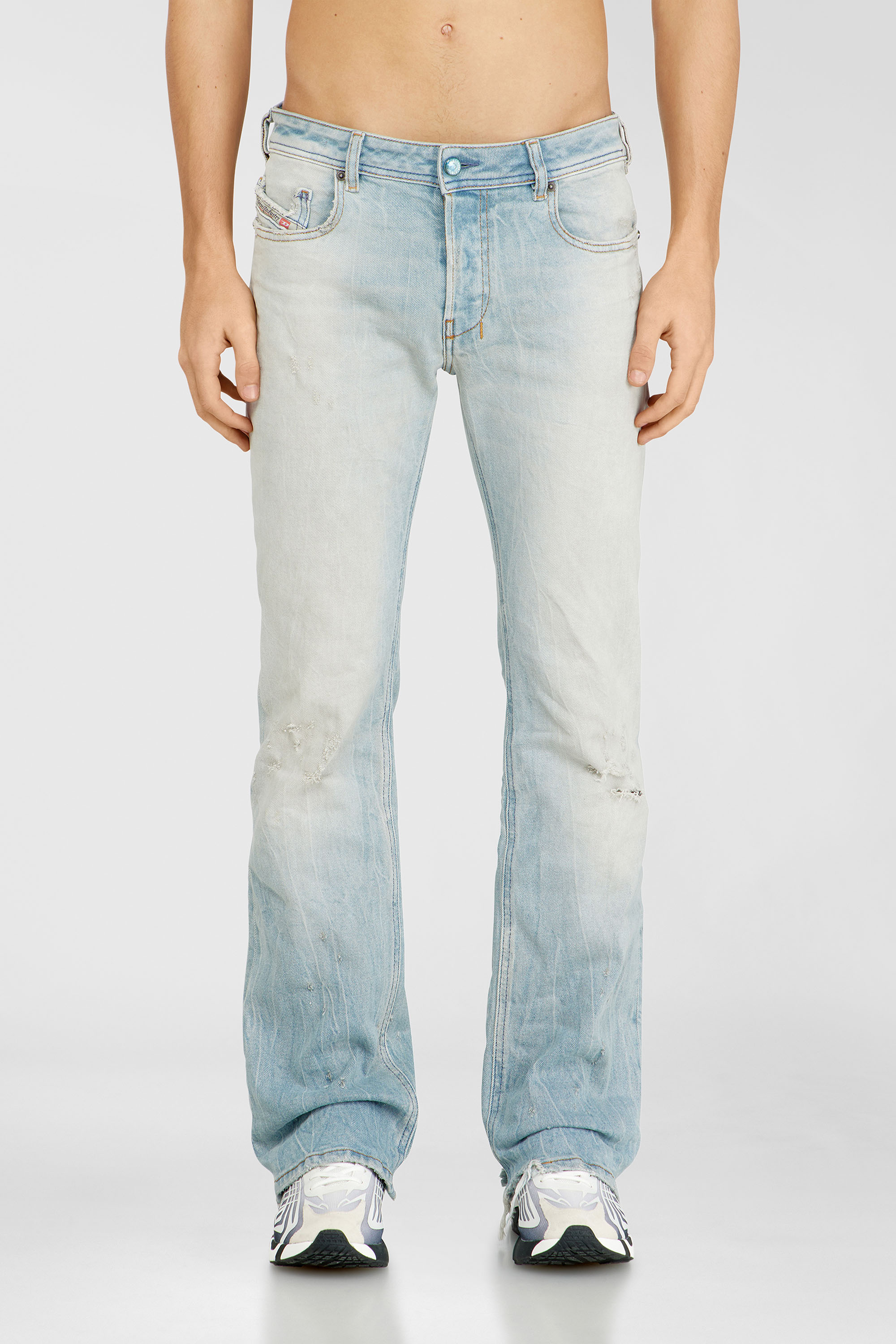 Diesel - Herren Bootcut Jeans 2007 Zatiny 09N47, Hellblau - 1