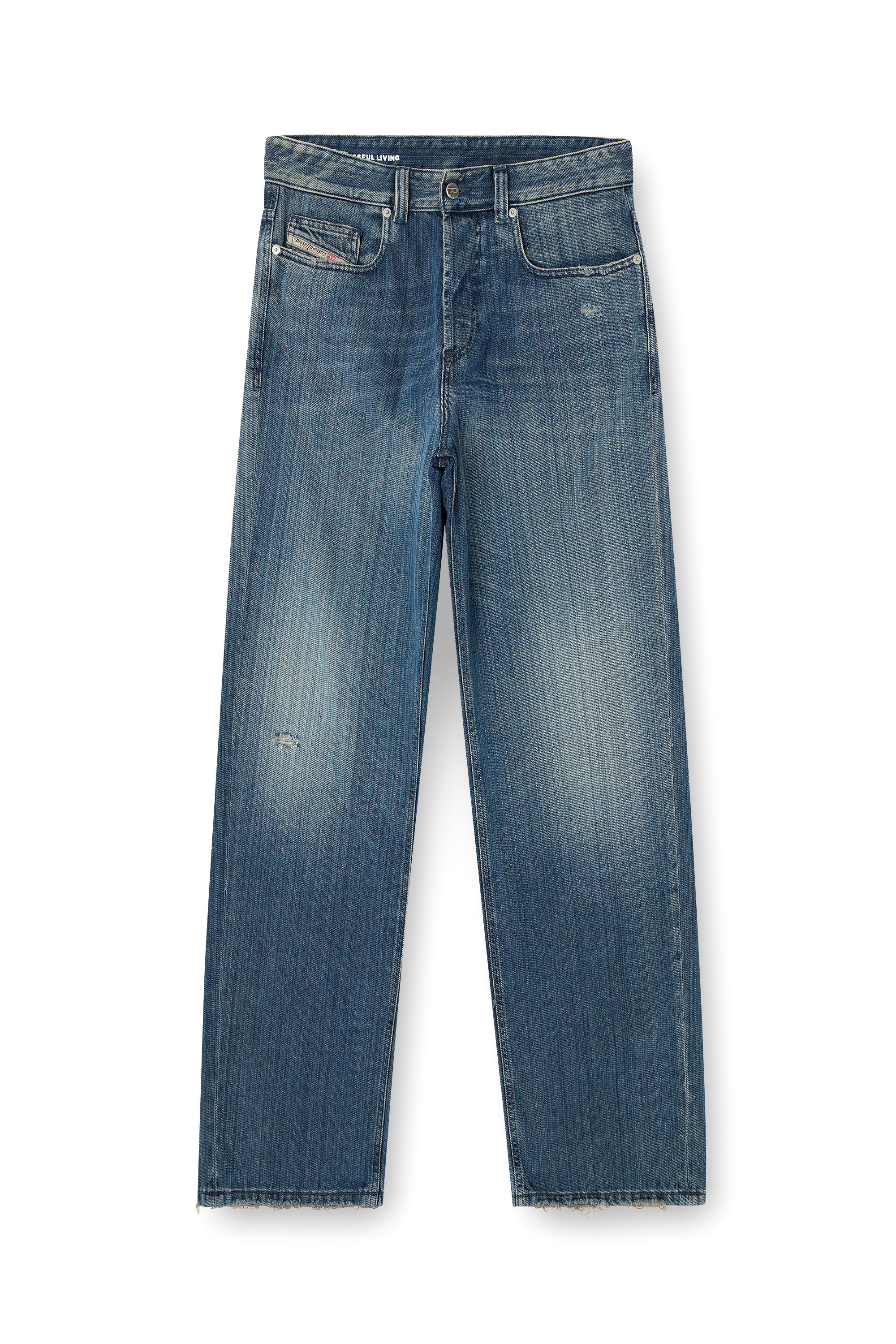 Diesel - Herren Relaxed Jeans 2001 D-Macro 09M09, Dunkelblau - 2