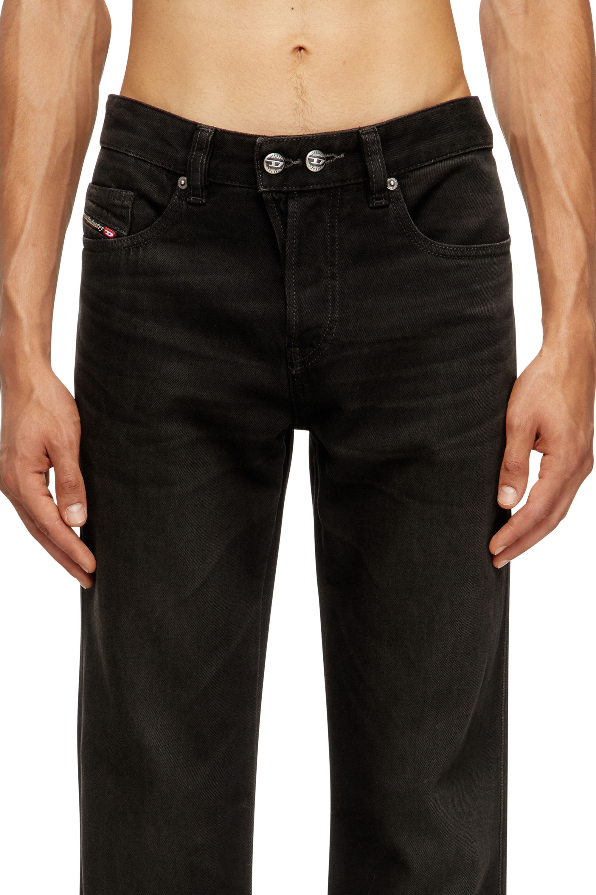 Bootcut Jeans 1998 D-Buck 09M20, Schwarz/Dunkelgrau Diesel - Herren Bootcut Jeans 1998 D-Buck 09M20, Schwarz/Dunkelgrau - 5