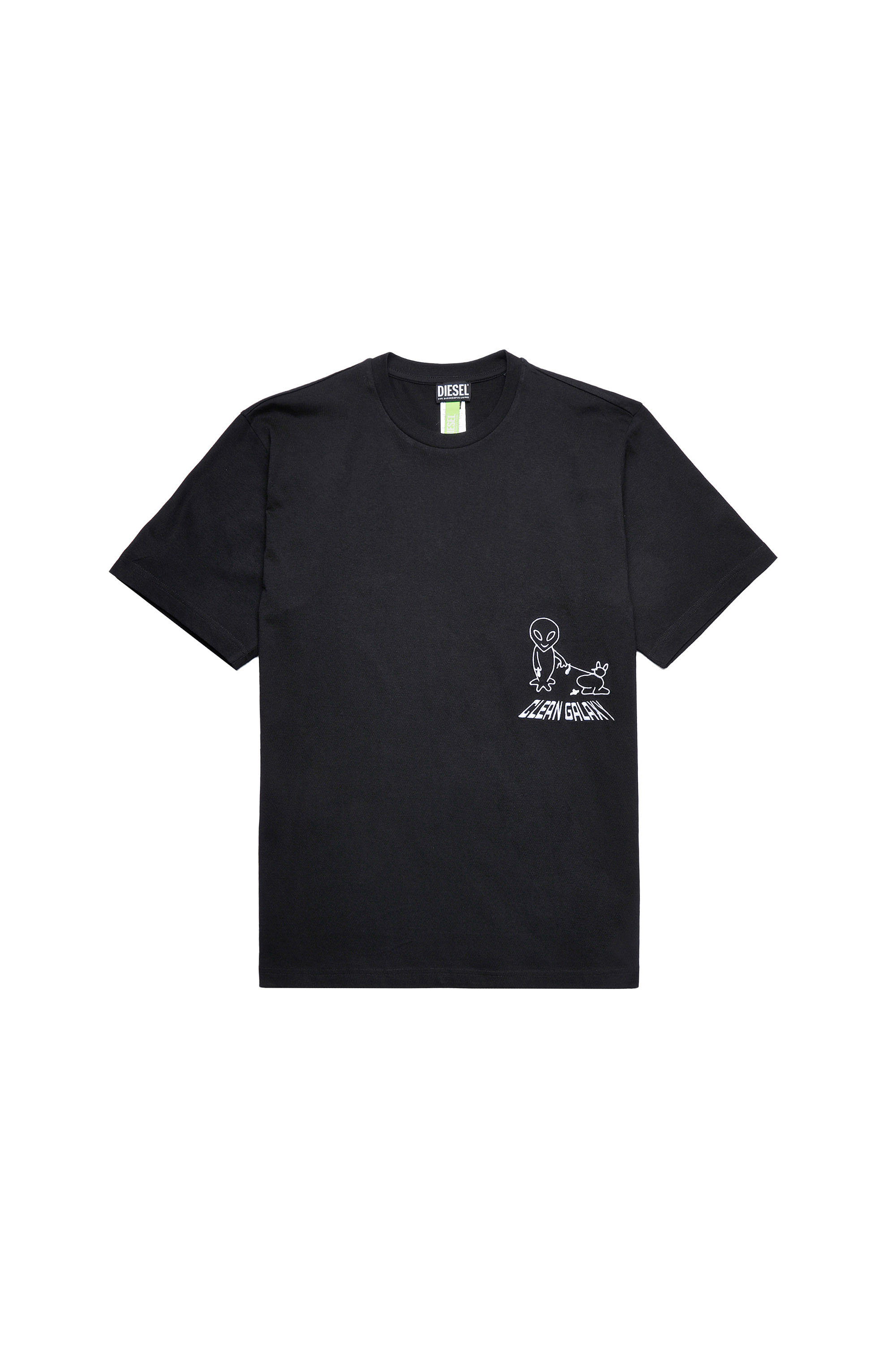 T-TUBOLAR-B5, Schwarz - T-Shirts
