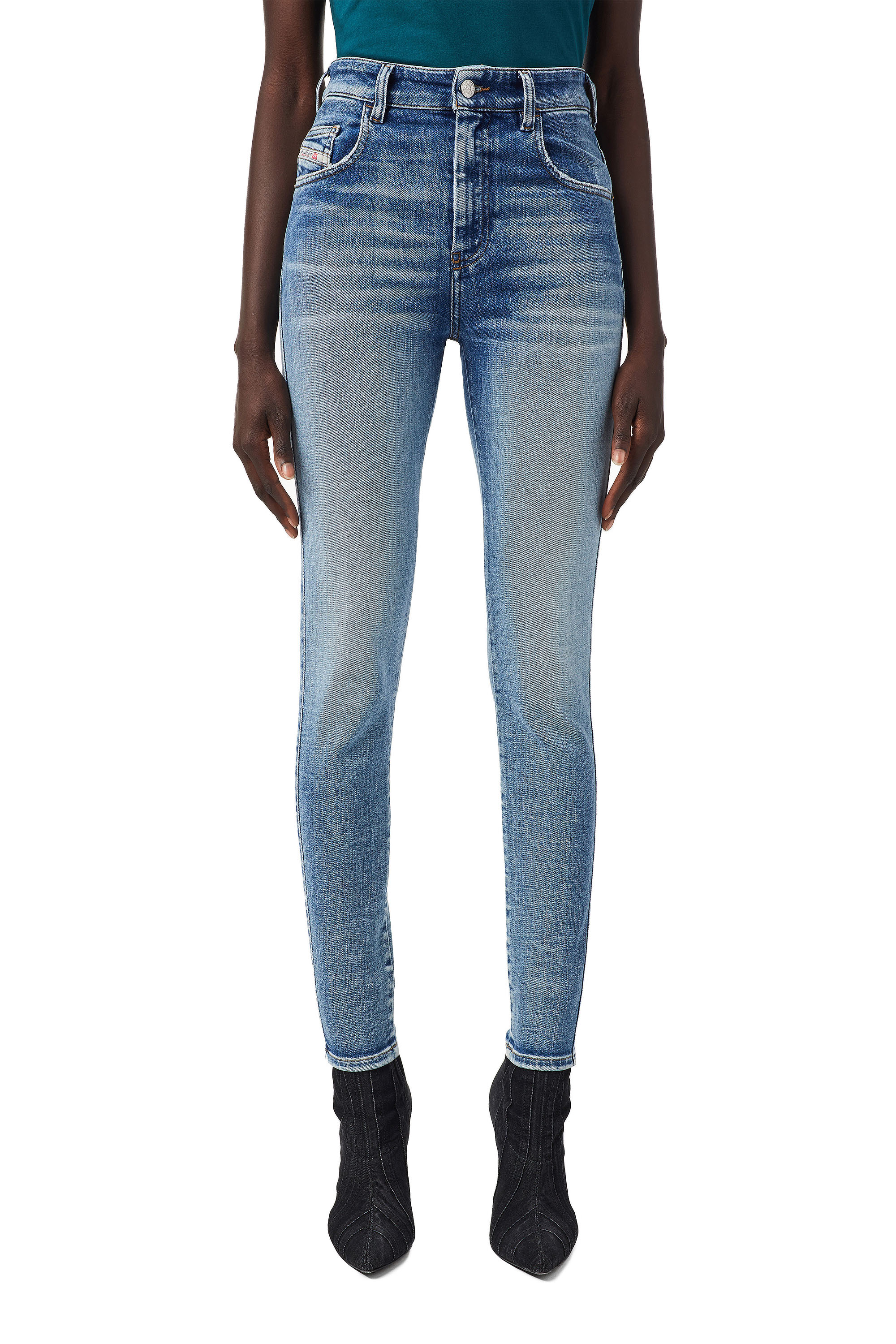 Slandy High 09B09, Hellblau - Jeans