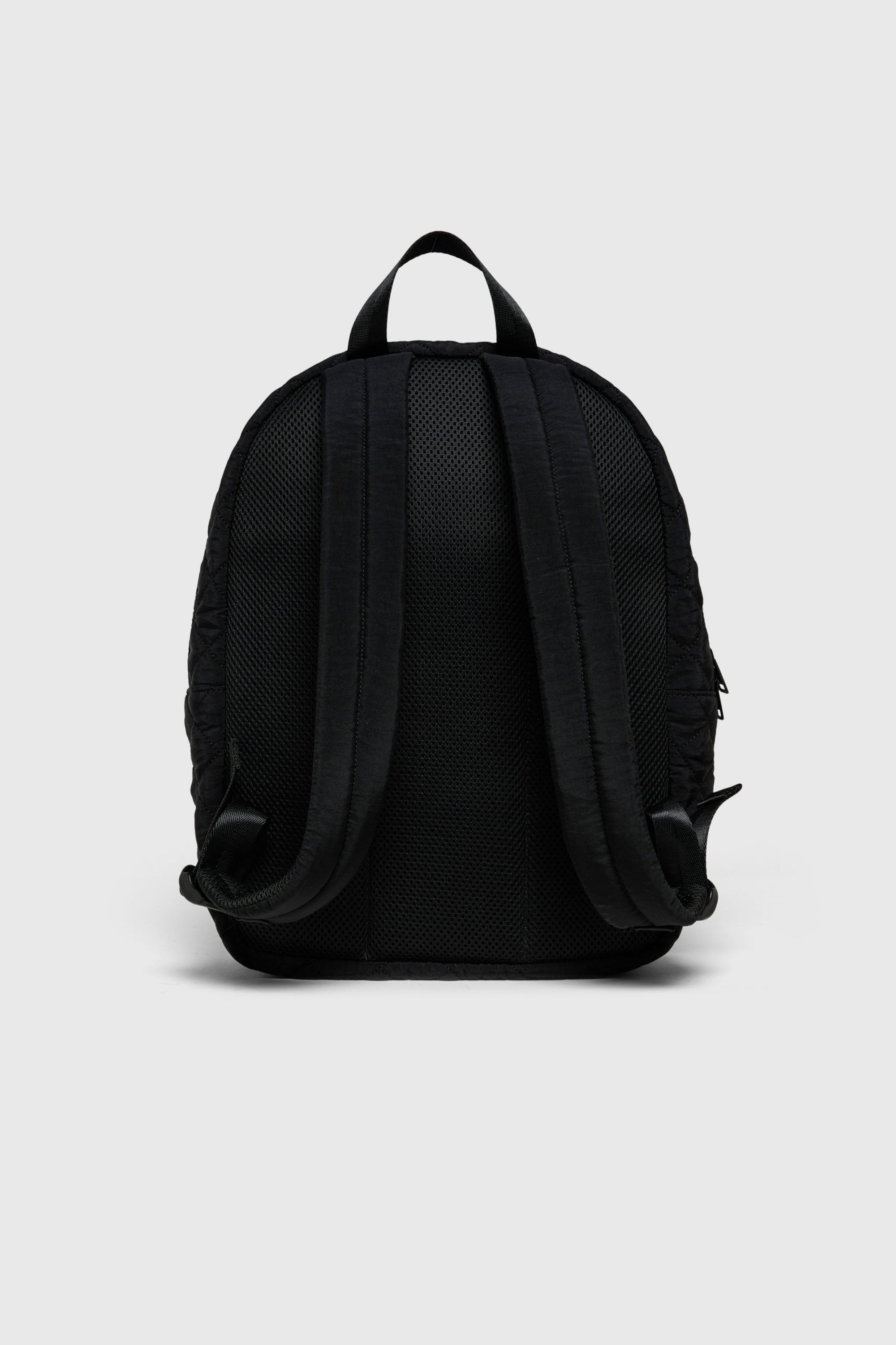 Diesel - WMENT, Unisex WMENT - Rucksack aus gestepptem Nylon in Schwarz - 2