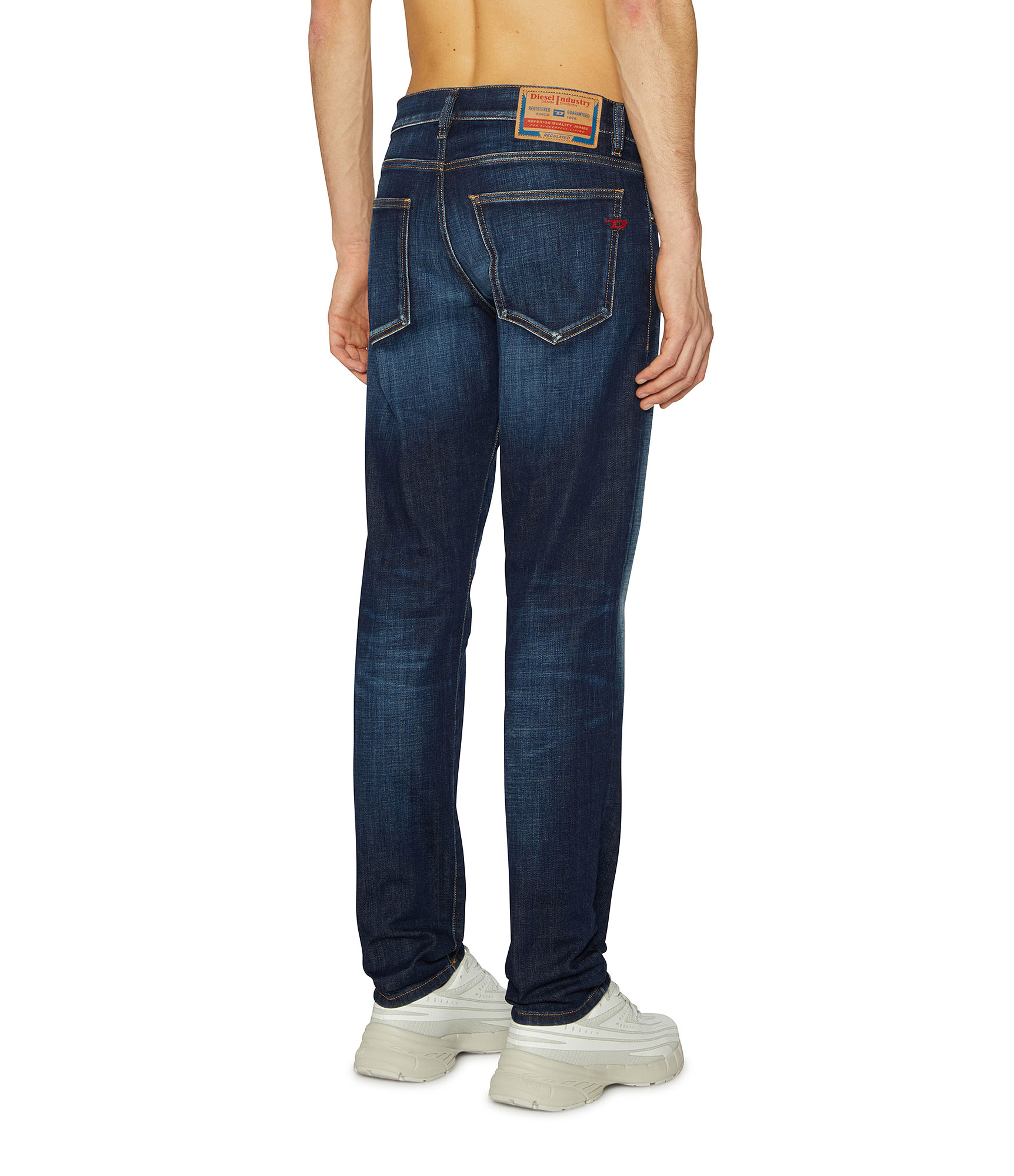 Diesel - Herren Slim Jeans 2019 D-Strukt 09L61, Mittelblau - 2
