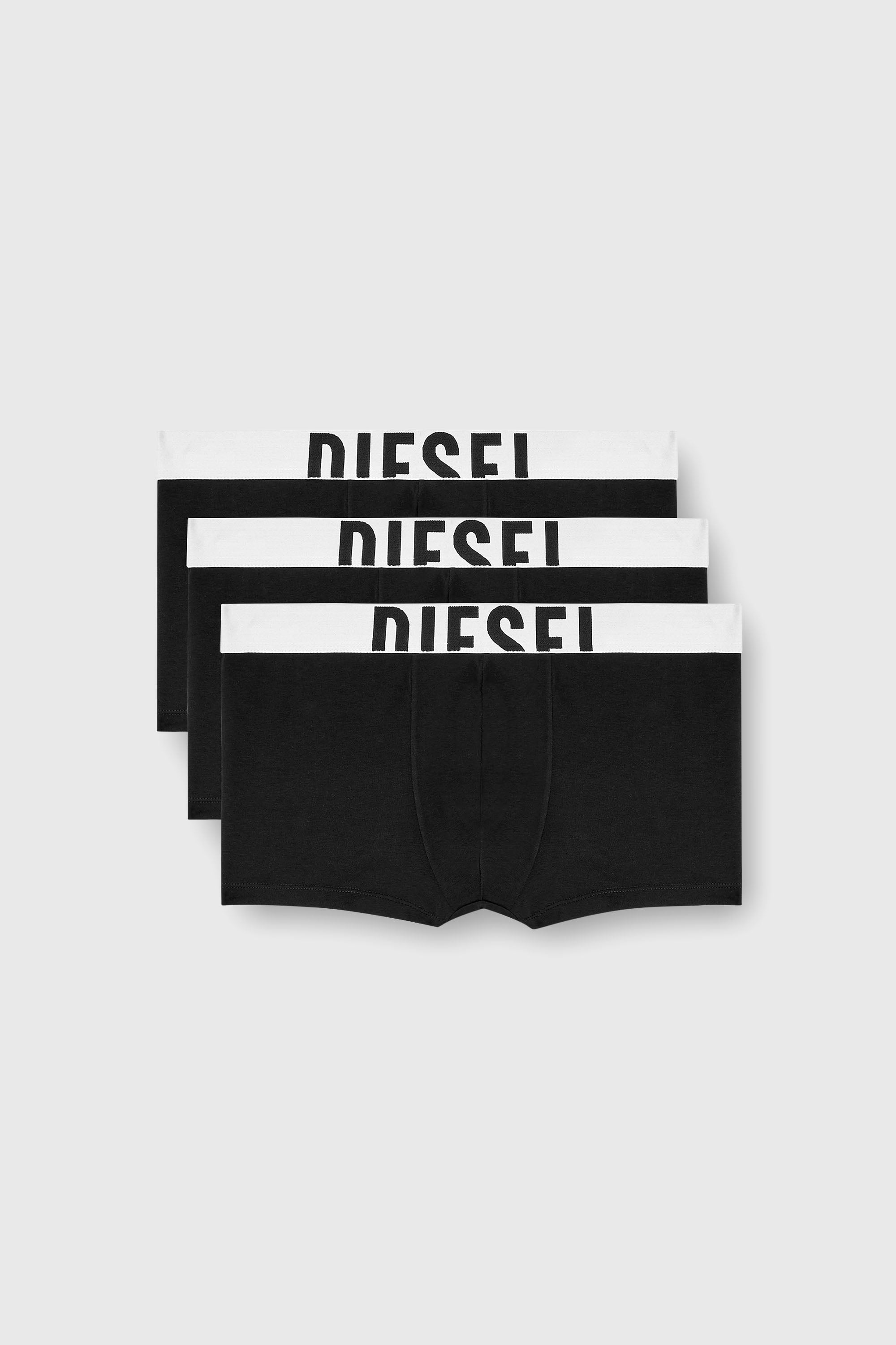 Diesel - DAMIEN-D-POP-3PACK-40, Herren Retropants im Dreierpack aus Baumwollstretch in Schwarz - 1