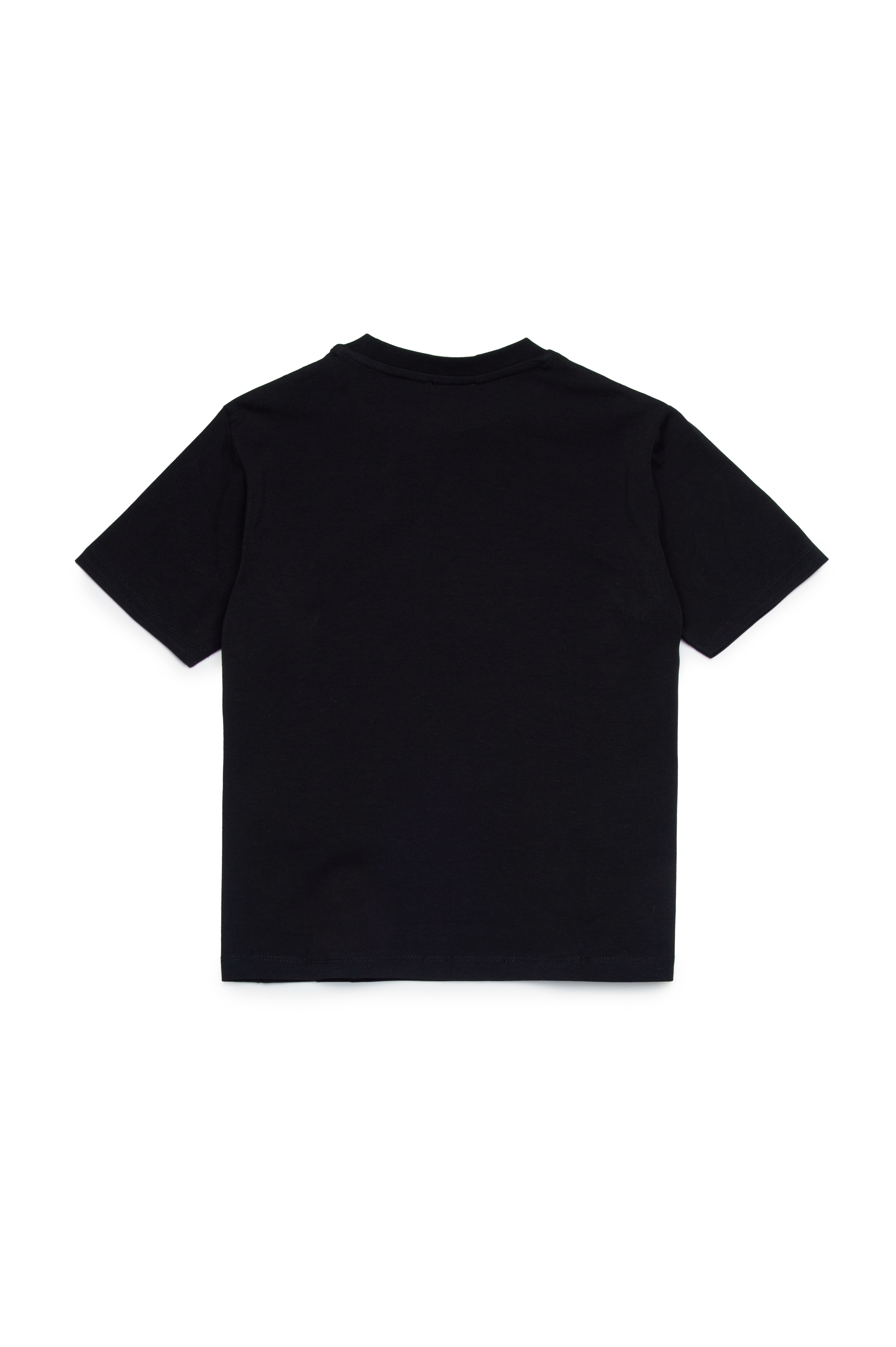 Diesel - TDAVE OVER, Man T-shirt with mega D print in Black - Image 2
