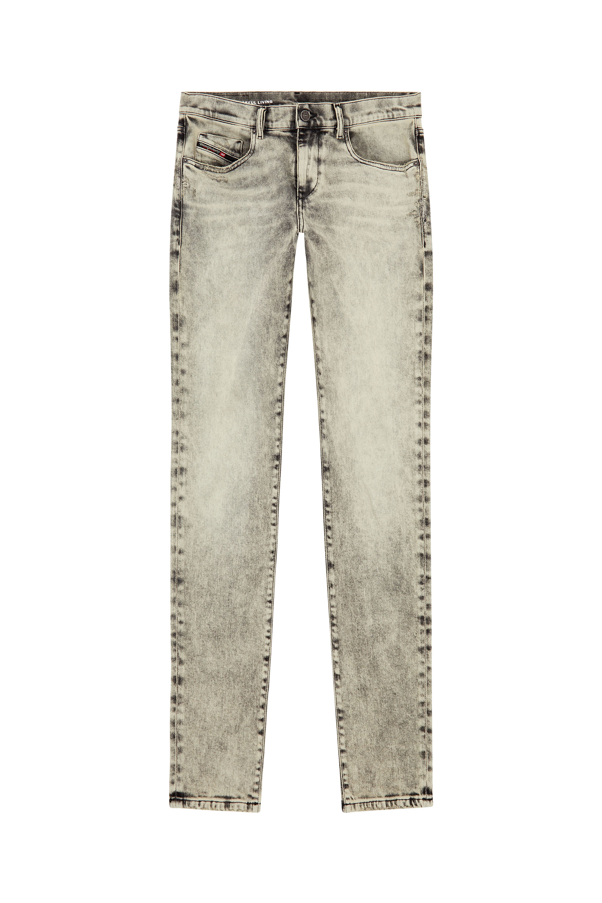 Diesel - Slim Jeans 2019 D-Strukt 09H56, Grau - Image 5