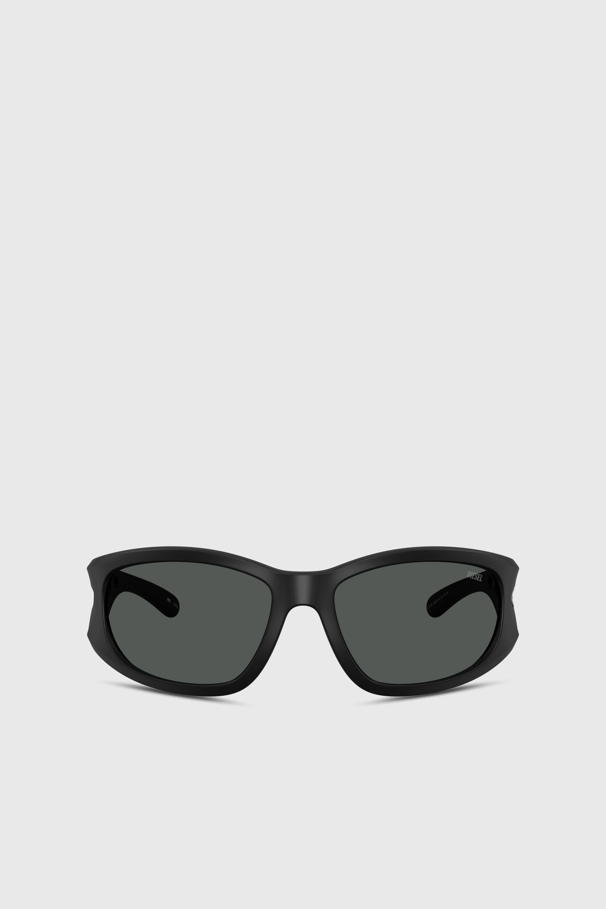 Diesel - 0DL3012U, Unisex Rechteckige Sonnenbrillen in Schwarz - 1