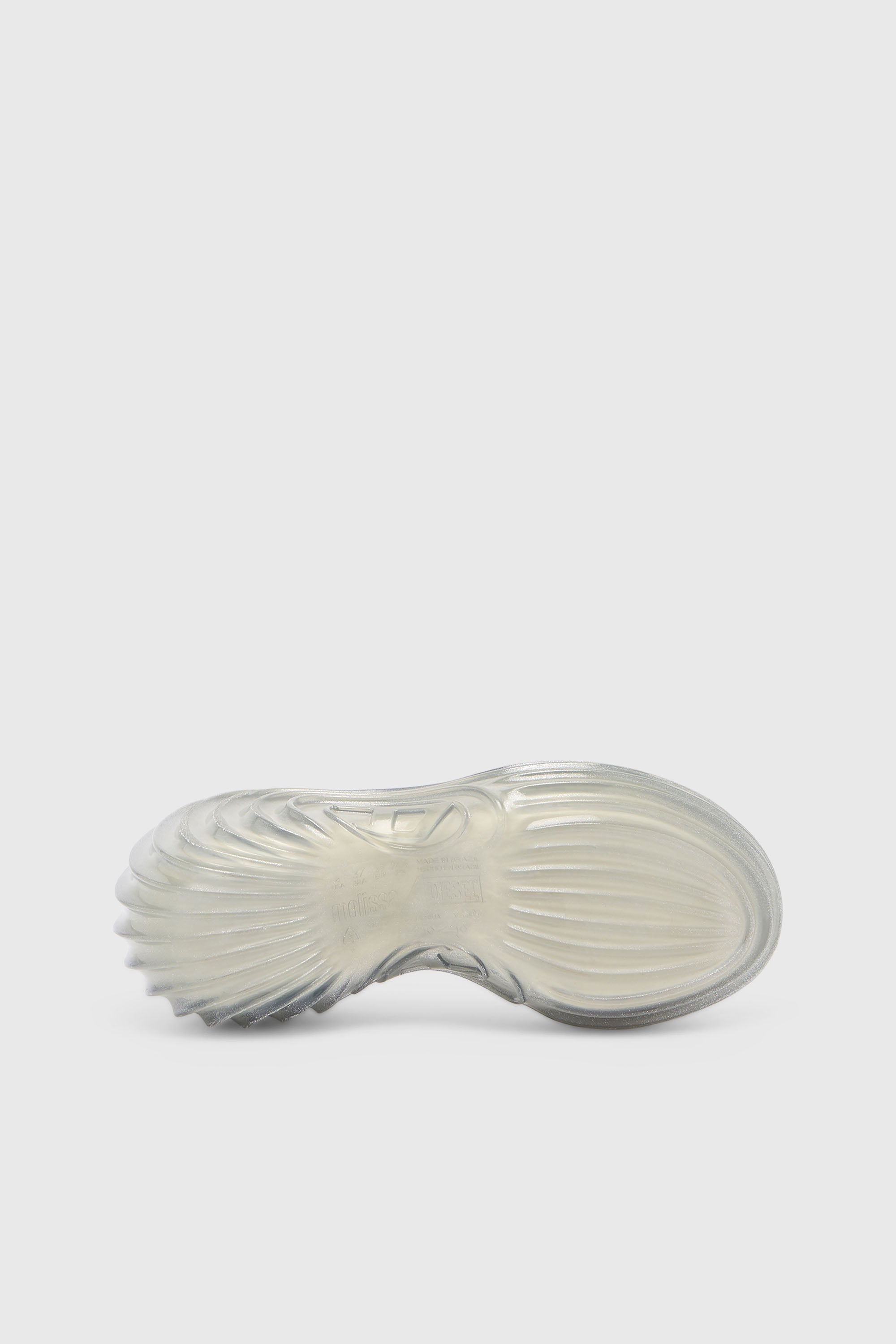 Diesel - MELISSA QUANTUM PLATFORM, Damen Plateau-Pantolette aus Melflex&reg; in Silber - 5