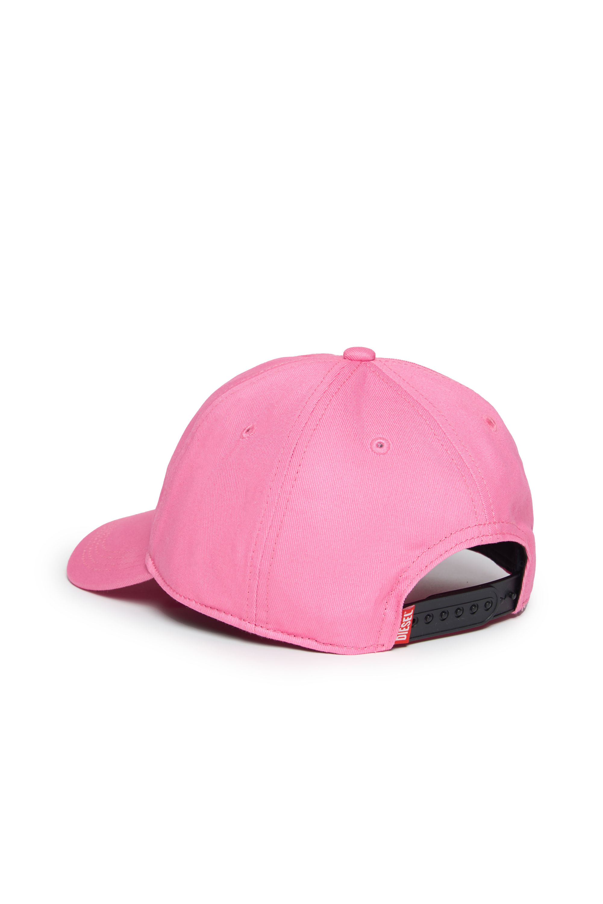 Diesel - FBOL, Man Baseball cap with puffy logo in Pink - Image 2