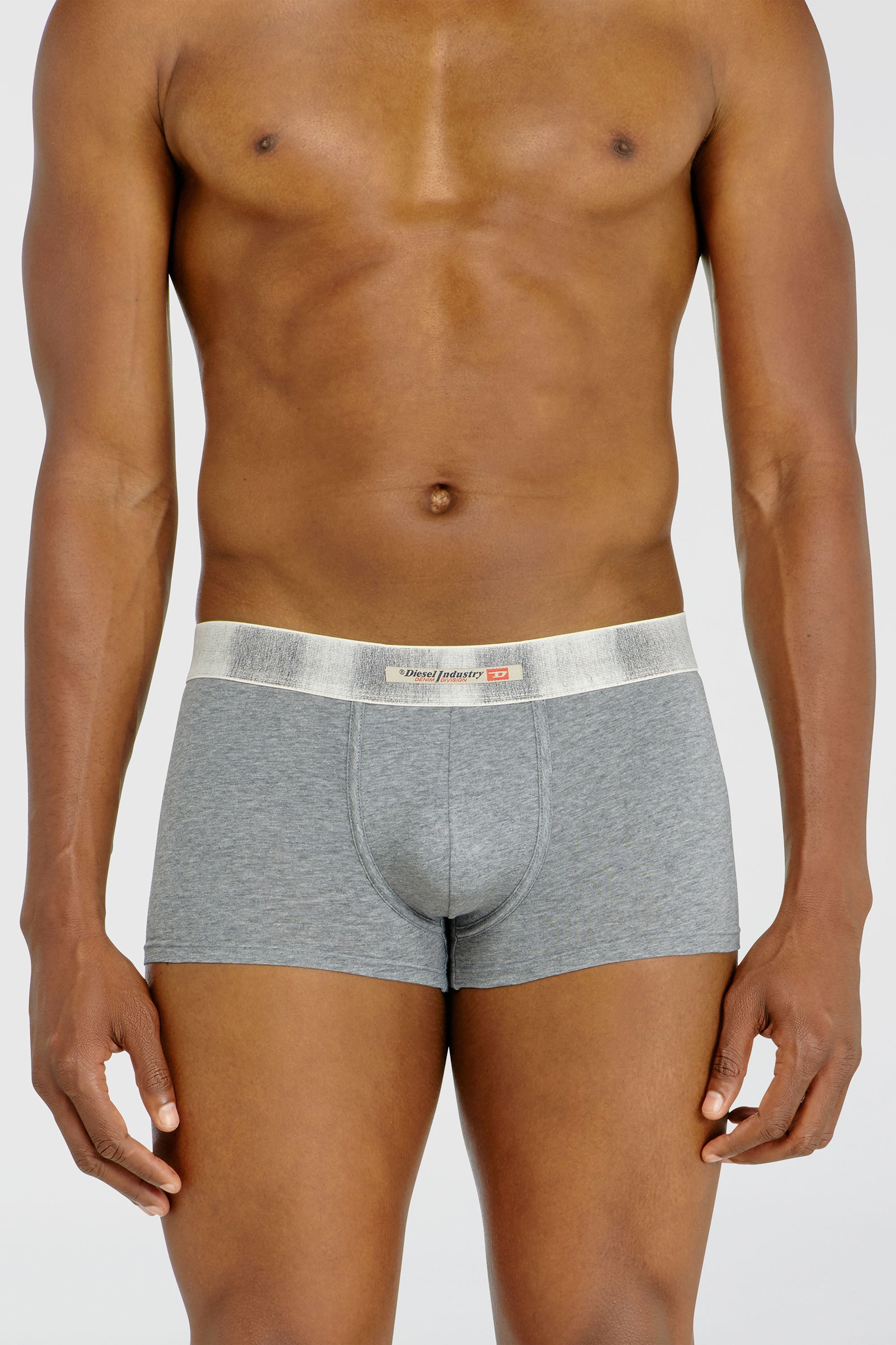 Diesel - DAMIEN-DNM-3PACK, Herren Boxershorts aus Stretch-Baumwolle mit Satinbund im Dreierpack in Bunt/Grau - 2