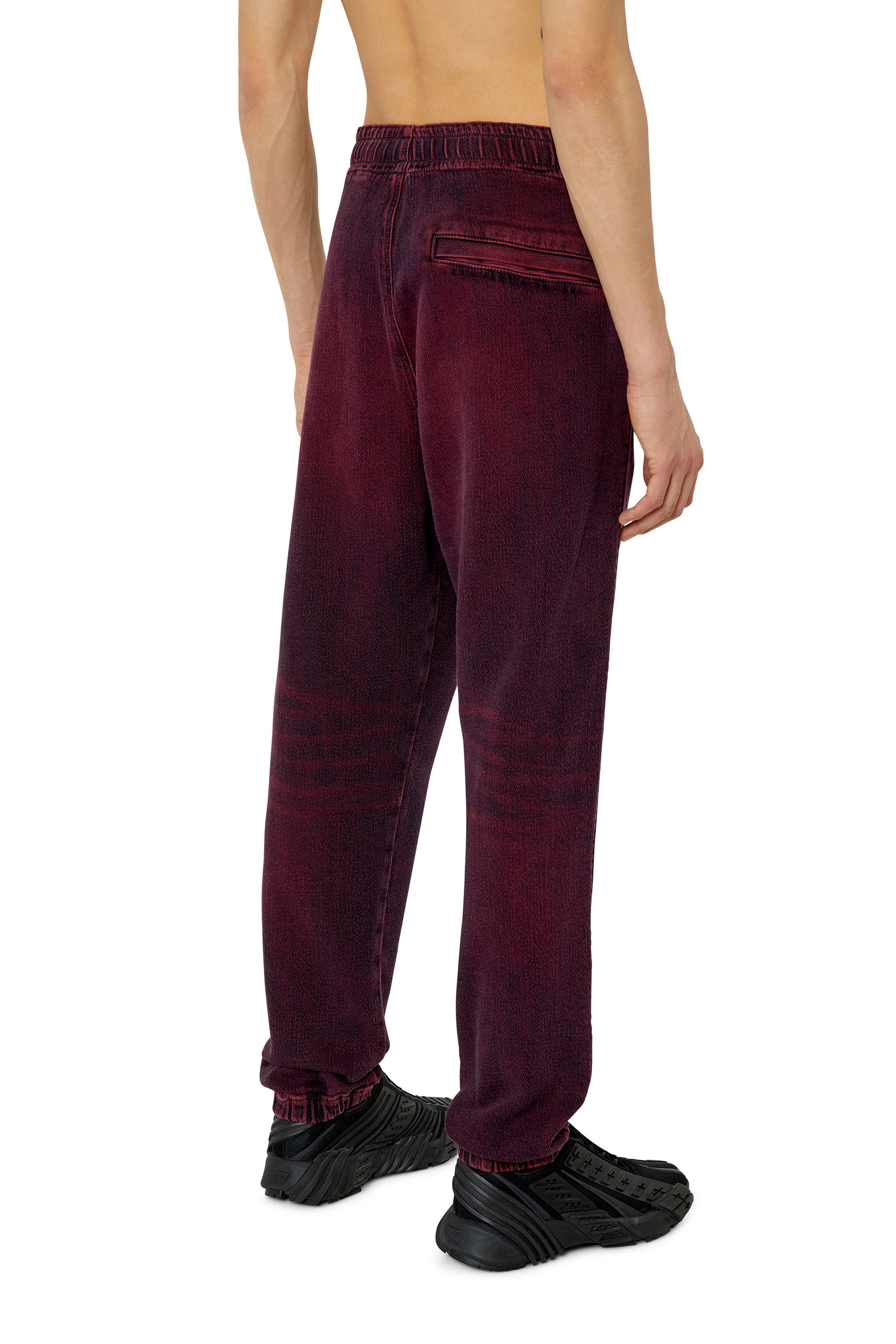 Diesel - D-Lab Track Denim 09G91 Tapered, Burgunderrot - Image 2