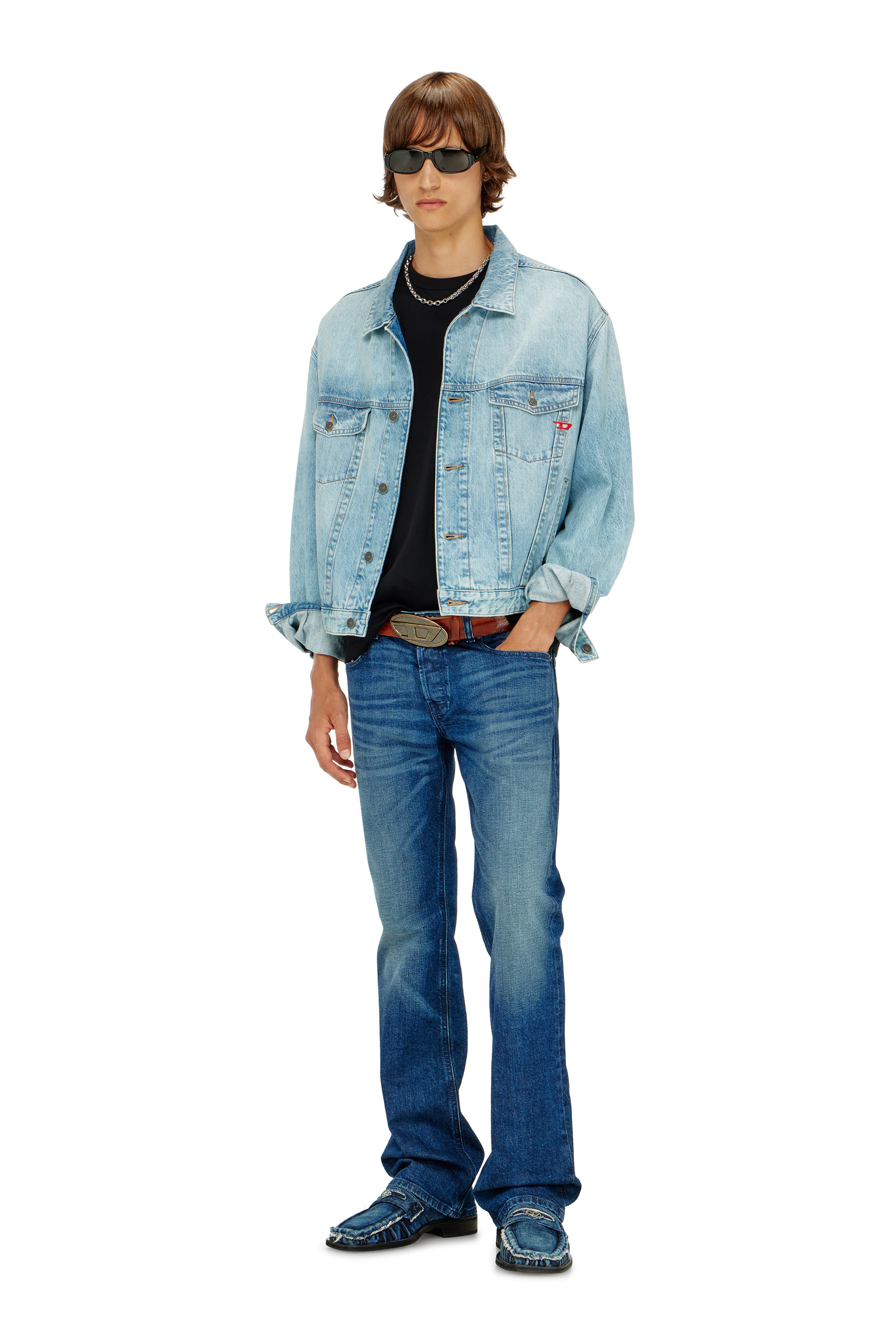 Diesel - Herren Bootcut Jeans 2007 Zatiny 09L51, Dunkelblau - 1