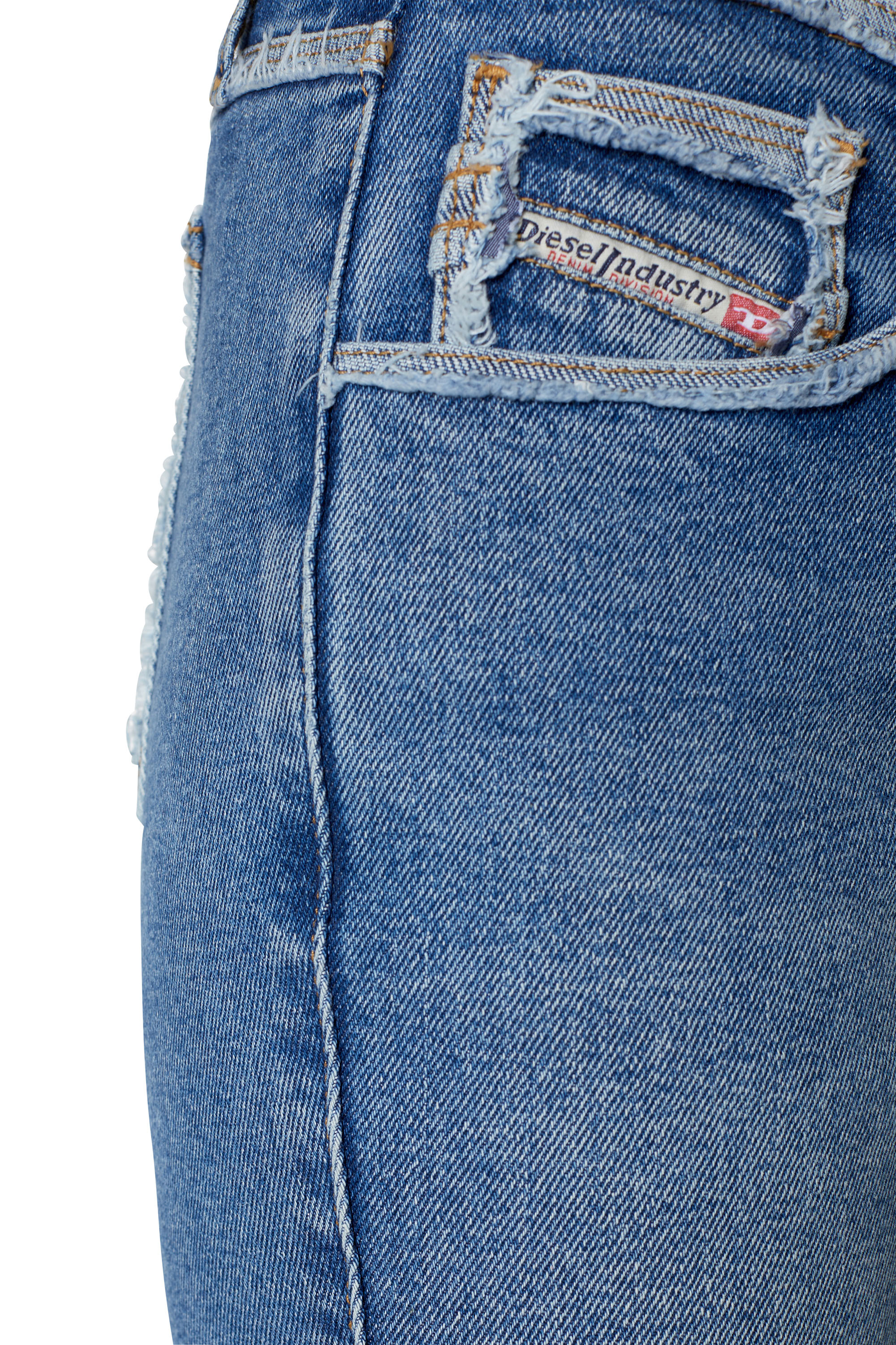 Diesel - 1969 D-EBBEY 09E19 Bootcut and Flare Jeans, Mittelblau - Image 3