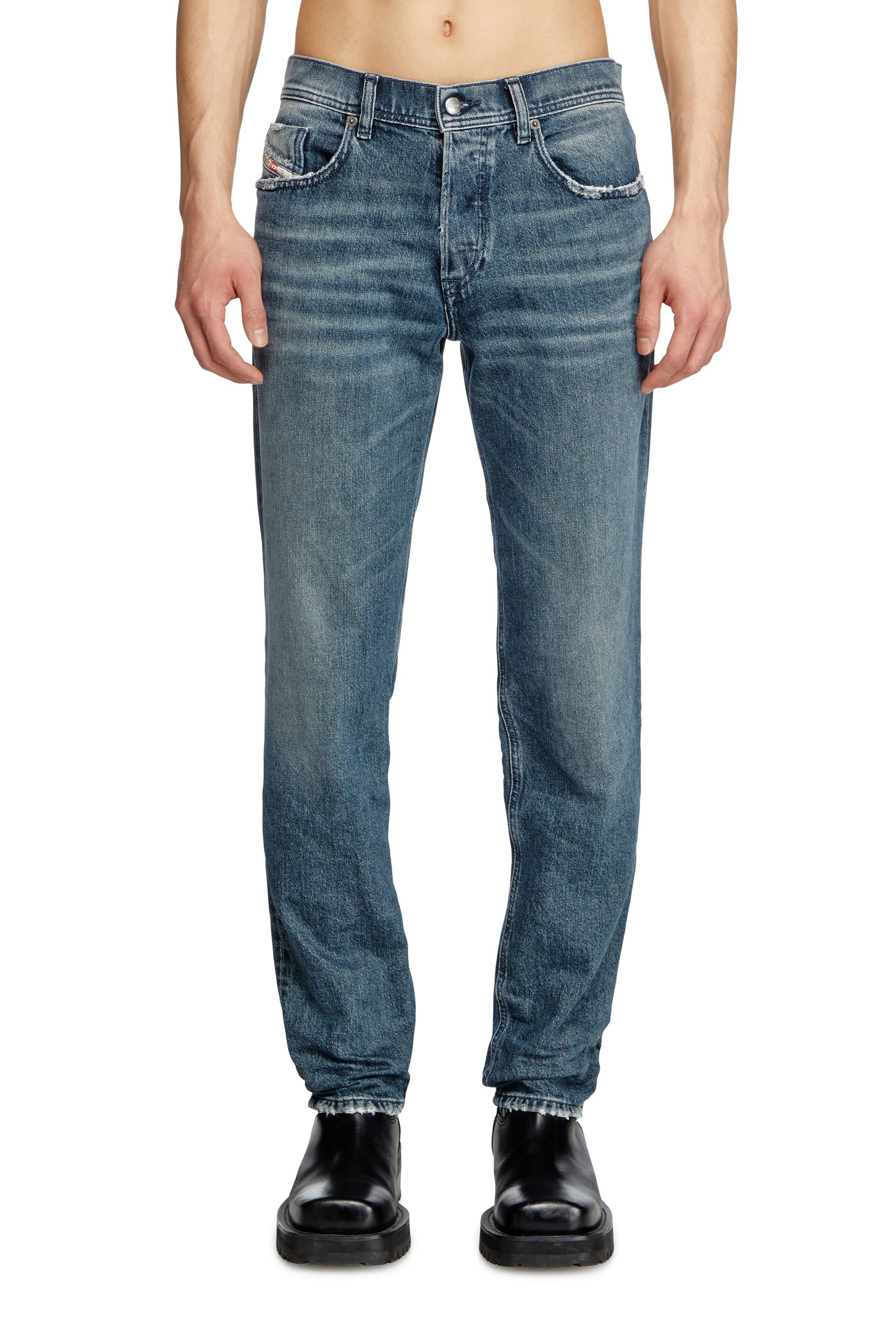 Diesel - Herren Regular Jeans 2023 D-Finitive 007Y7, Mittelblau - 2