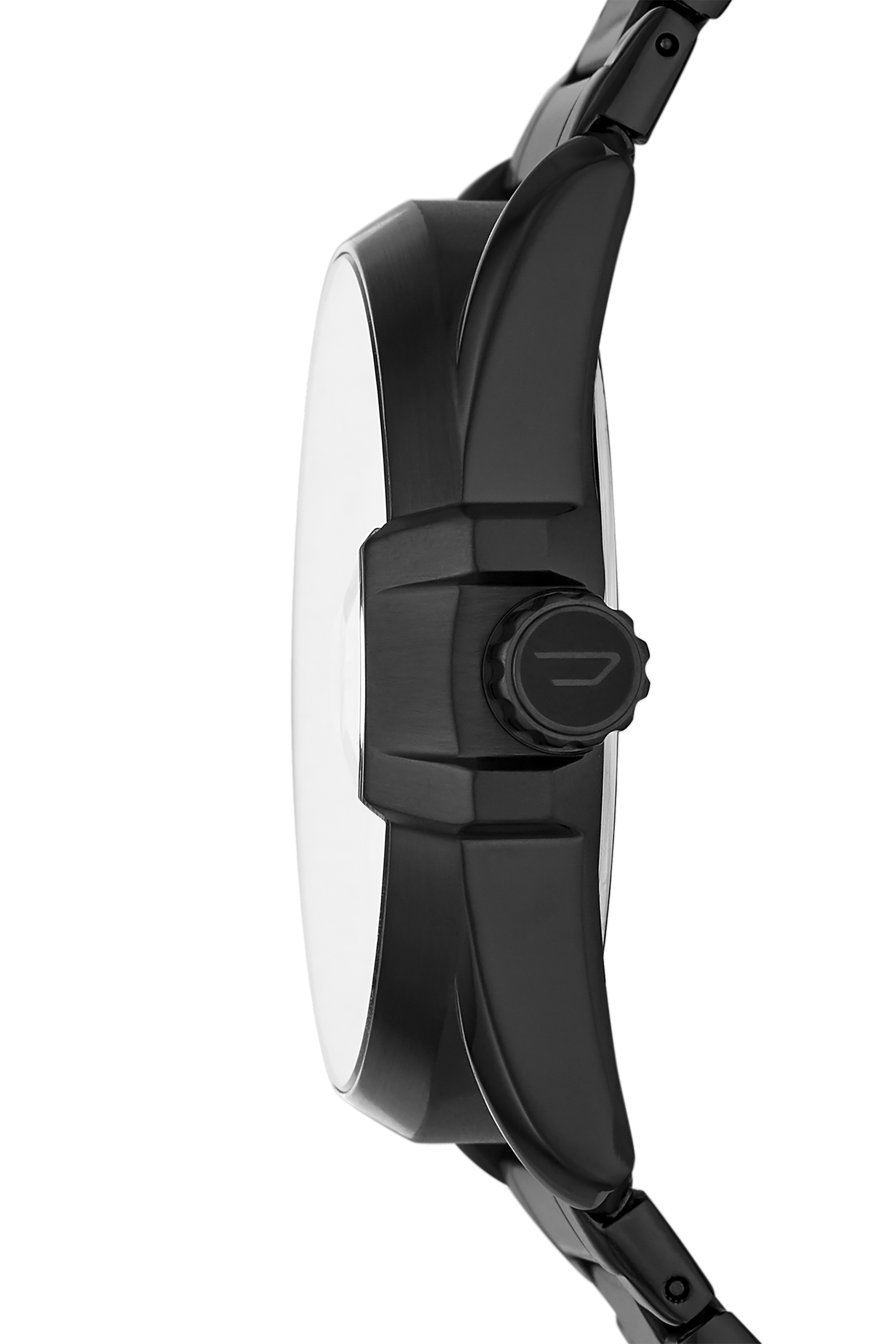 Diesel - DZ1904, Herren MS9-Armbanduhr mit drei Zeigern und schwarzem Edelstahlarmband in Schwarz - 3