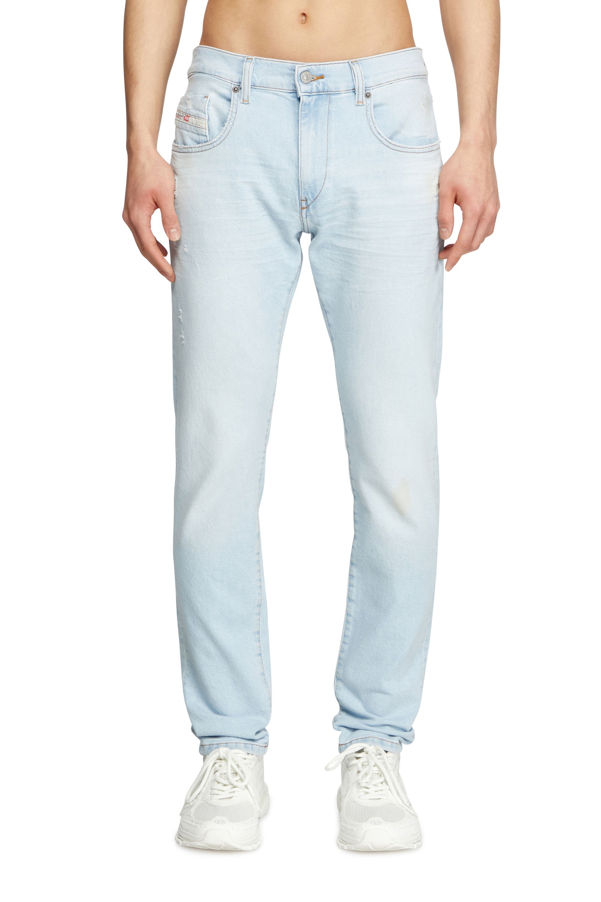 Diesel - Herren Slim Jeans 2019 D-Strukt 0CLBF, Hellblau - 1