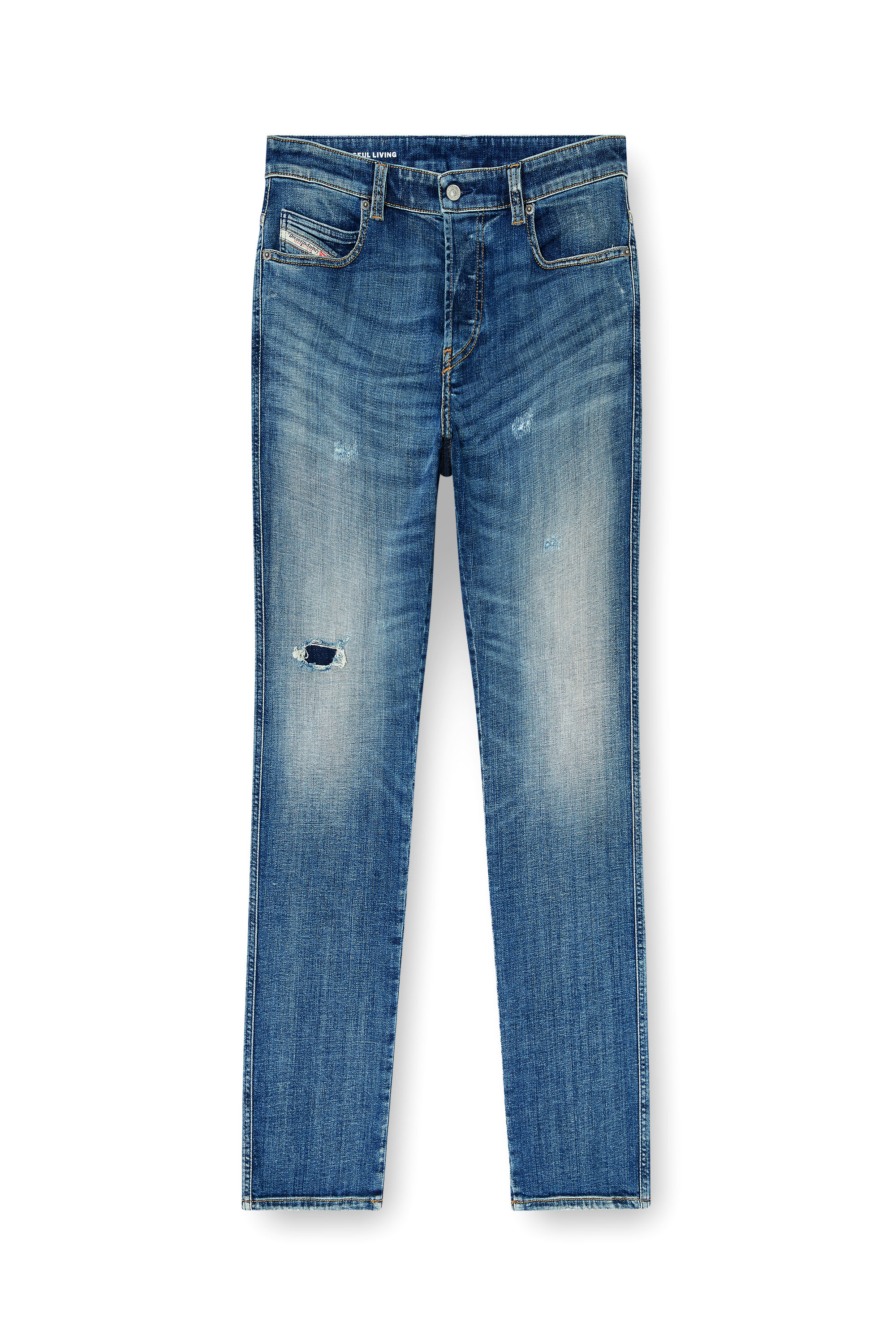 Diesel - Herren Slim Jeans 1993 D-Vyl 09P44, Mittelblau - 3