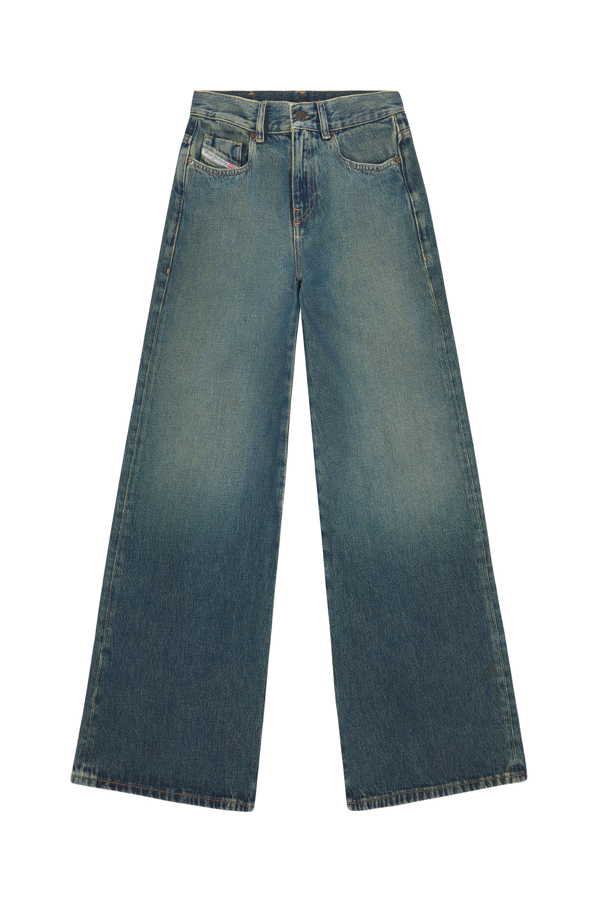 1978 D-AKEMI 09C04 Bootcut and Flare Jeans, Dunkelblau - Jeans