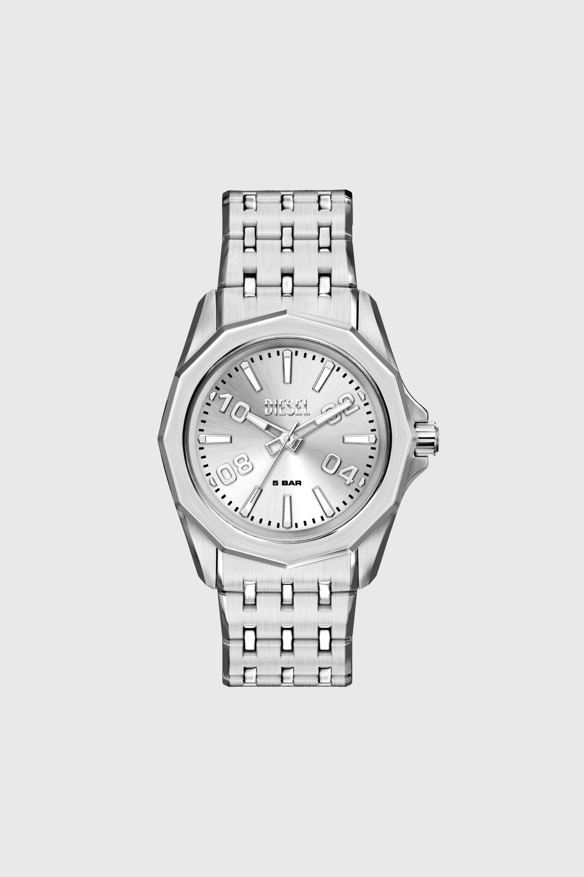 Diesel - DZ2236 WATCH, Herren Stinger Edelstahl-Uhr in Silber - 1