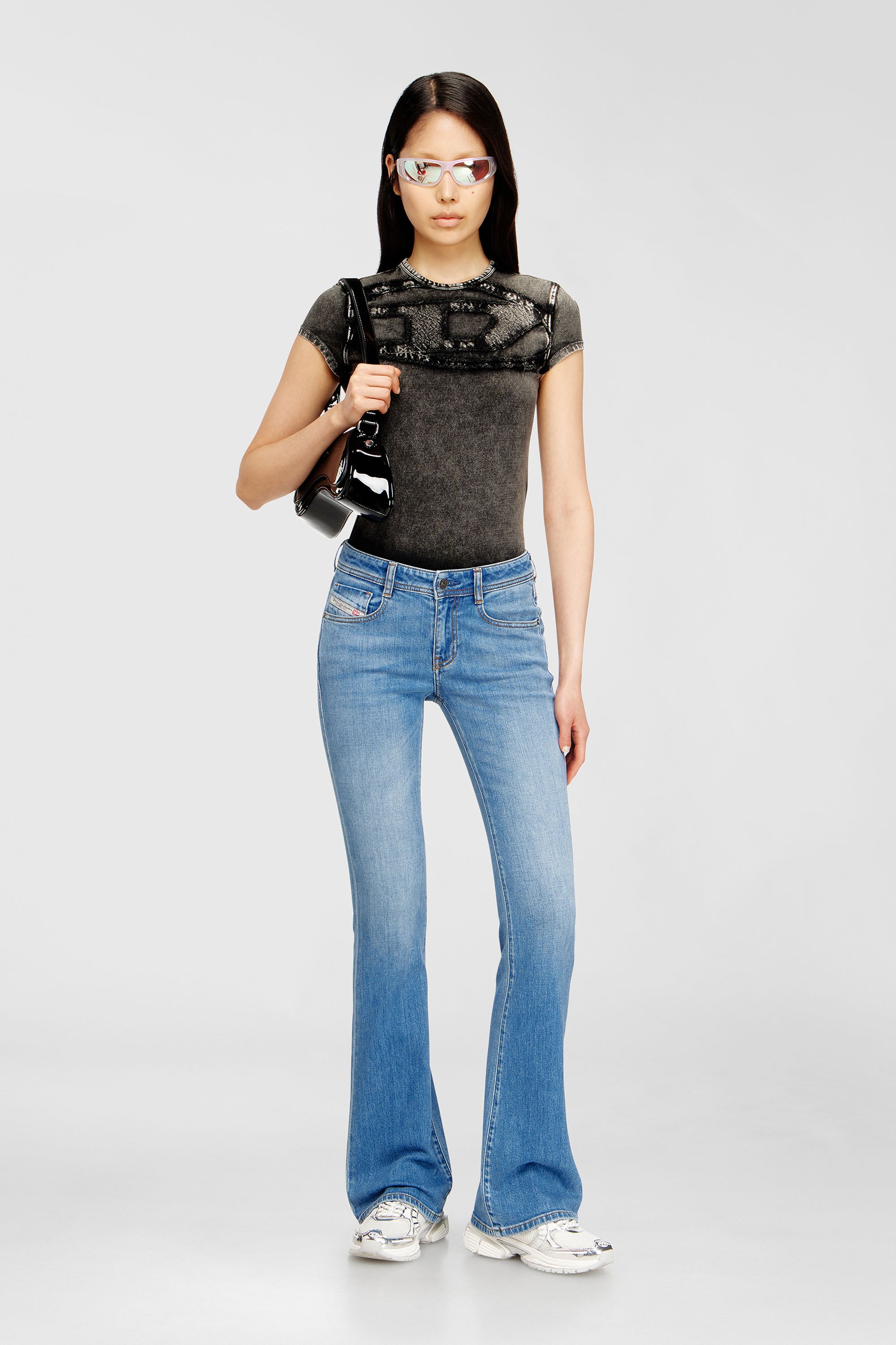 Diesel - Damen Bootcut Jeans 1969 D-Ebbey 0ADBH, Hellblau - 1