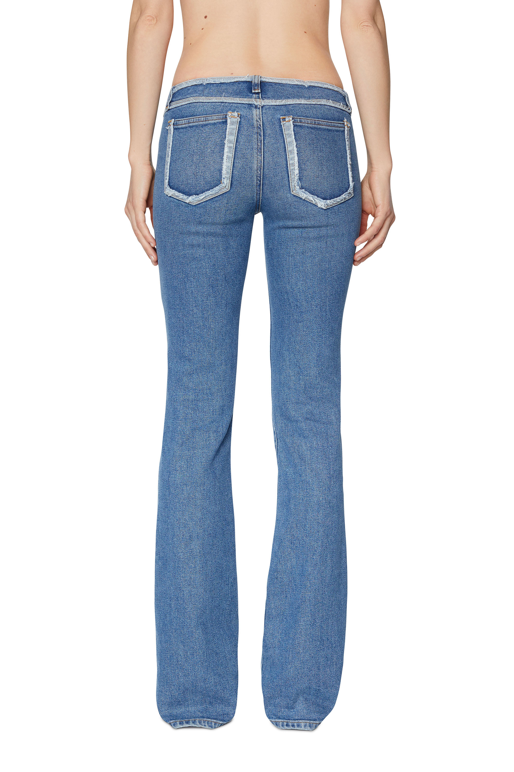 Diesel - 1969 D-EBBEY 09E19 Bootcut and Flare Jeans, Mittelblau - Image 2