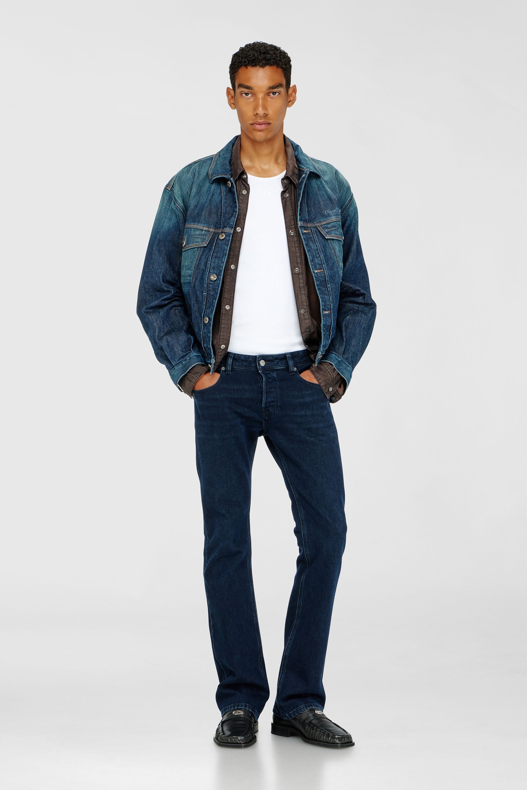 Diesel - Herren Bootcut Jeans 2007 Zatiny 0KBBJ, Dunkelblau - 1