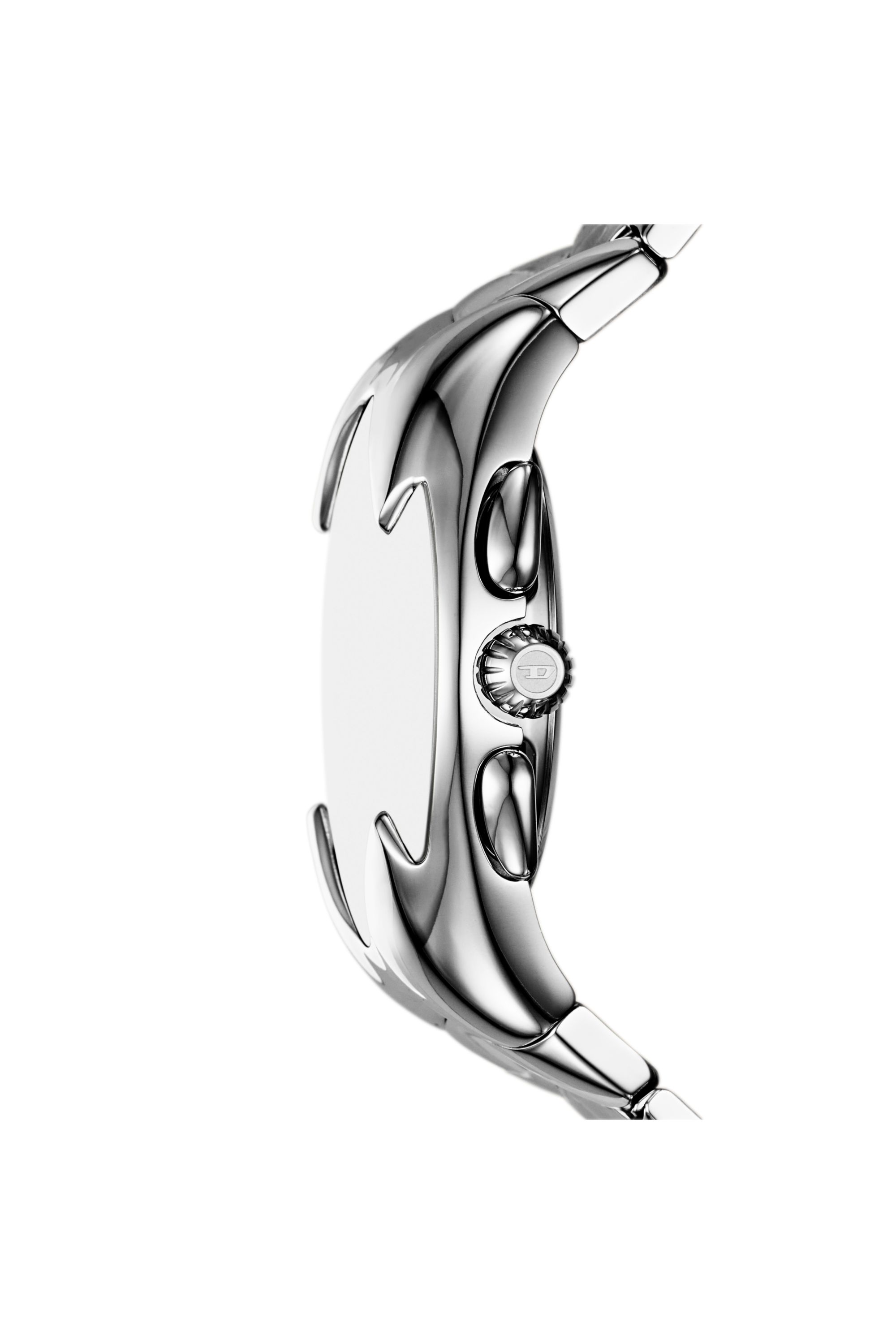 Diesel - DZ4683, Herren Mercurial Armbanduhr aus Edelstahl in Silber - 3