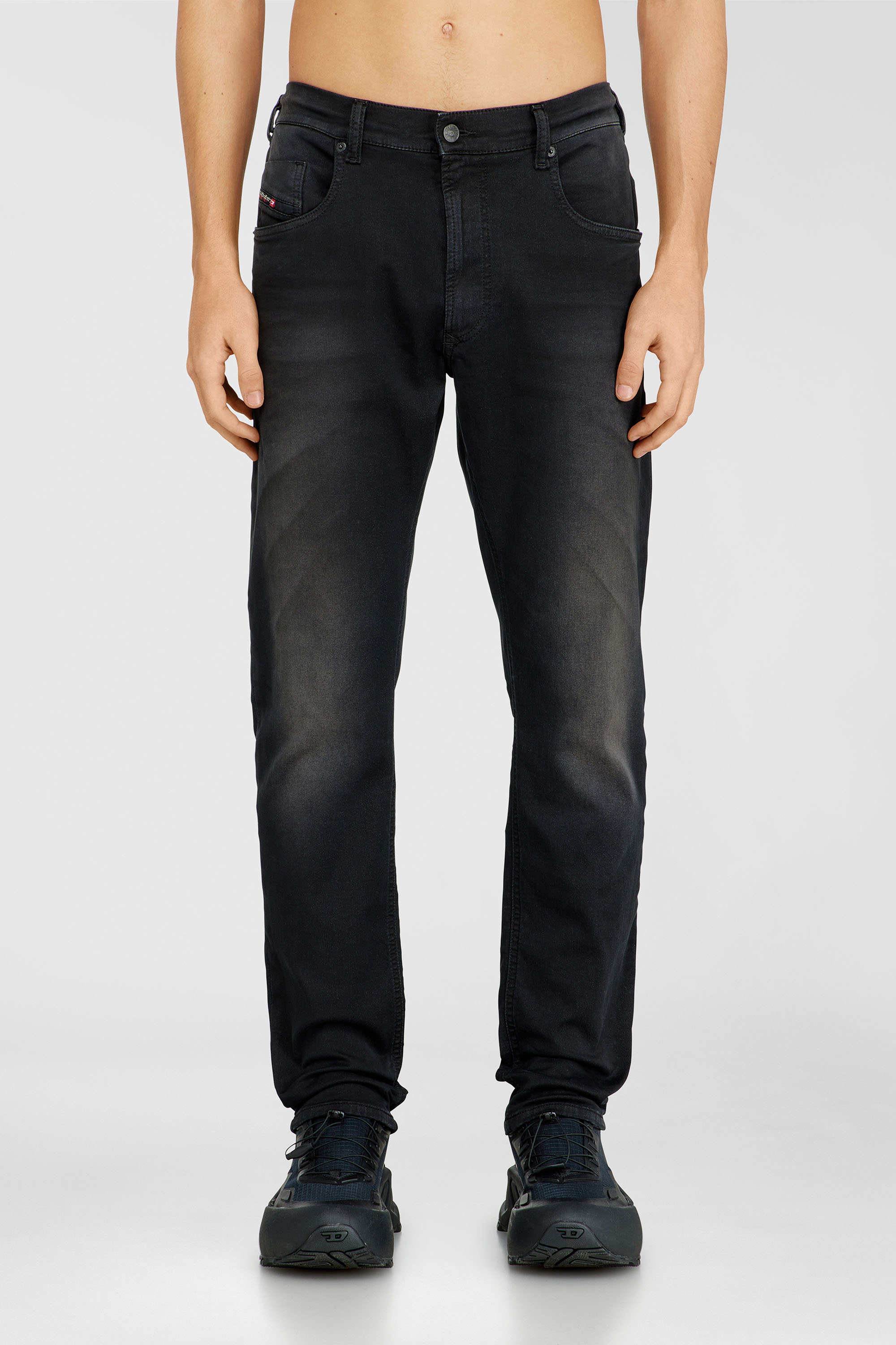 Diesel - Herren Regular 2032 D-Krooley-BW Joggjeans&reg; 0670M, Schwarz - 1