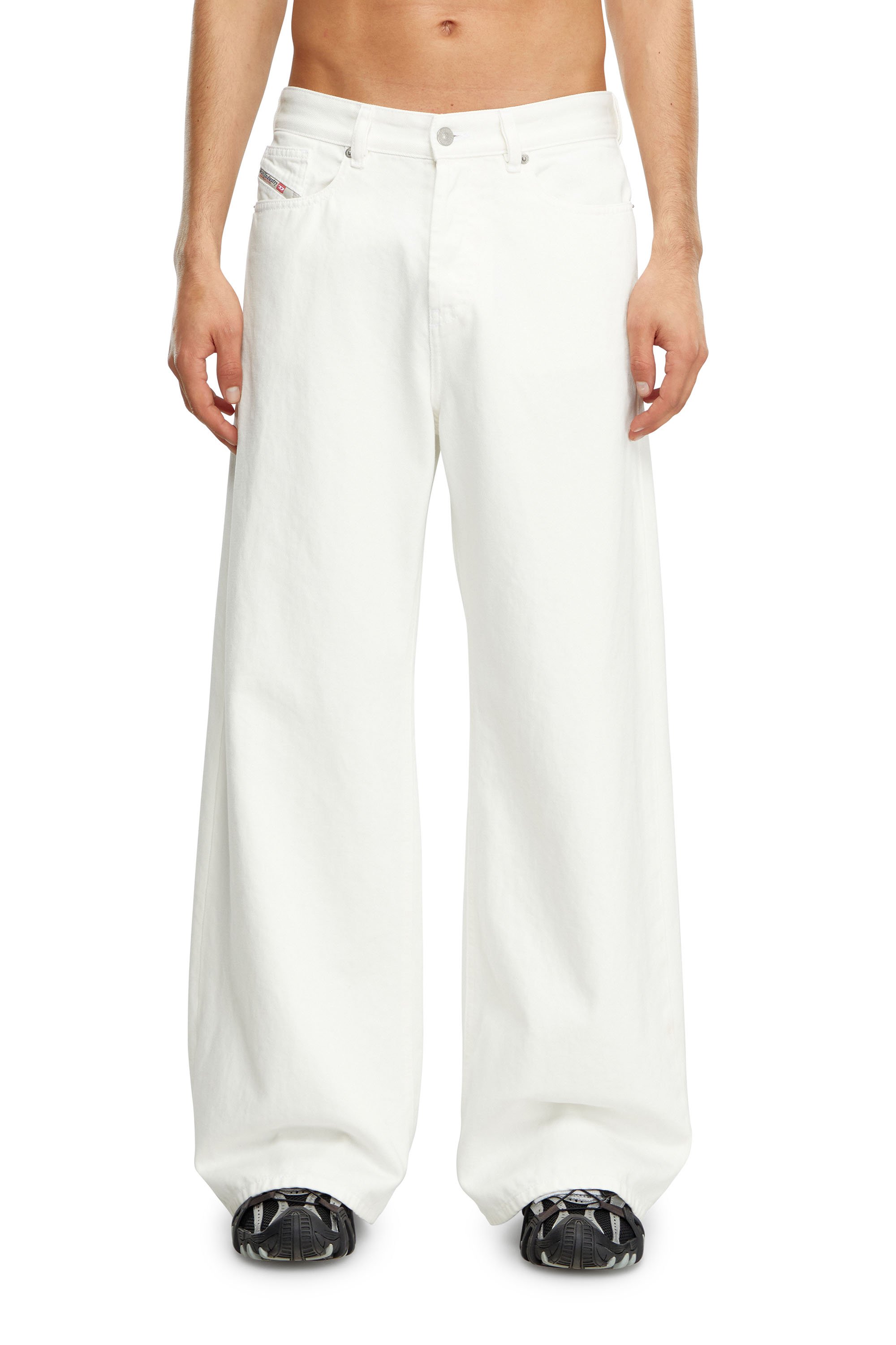 Diesel - Woman Straight Jeans 1996 D-Sire 09I41, White - Image 6