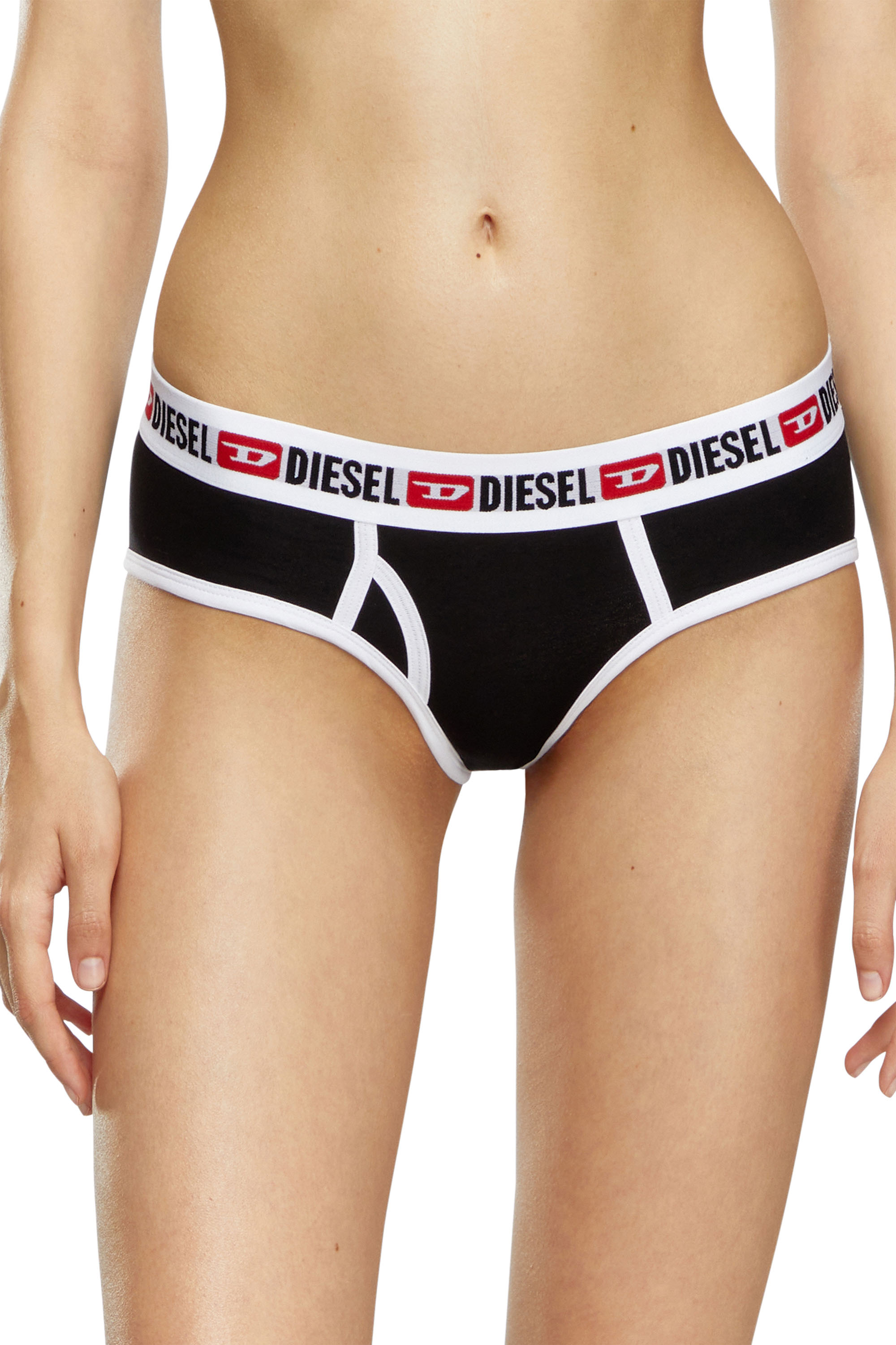 UFPN-OXY-THREEPACK, Schwarz/Rot - Panties
