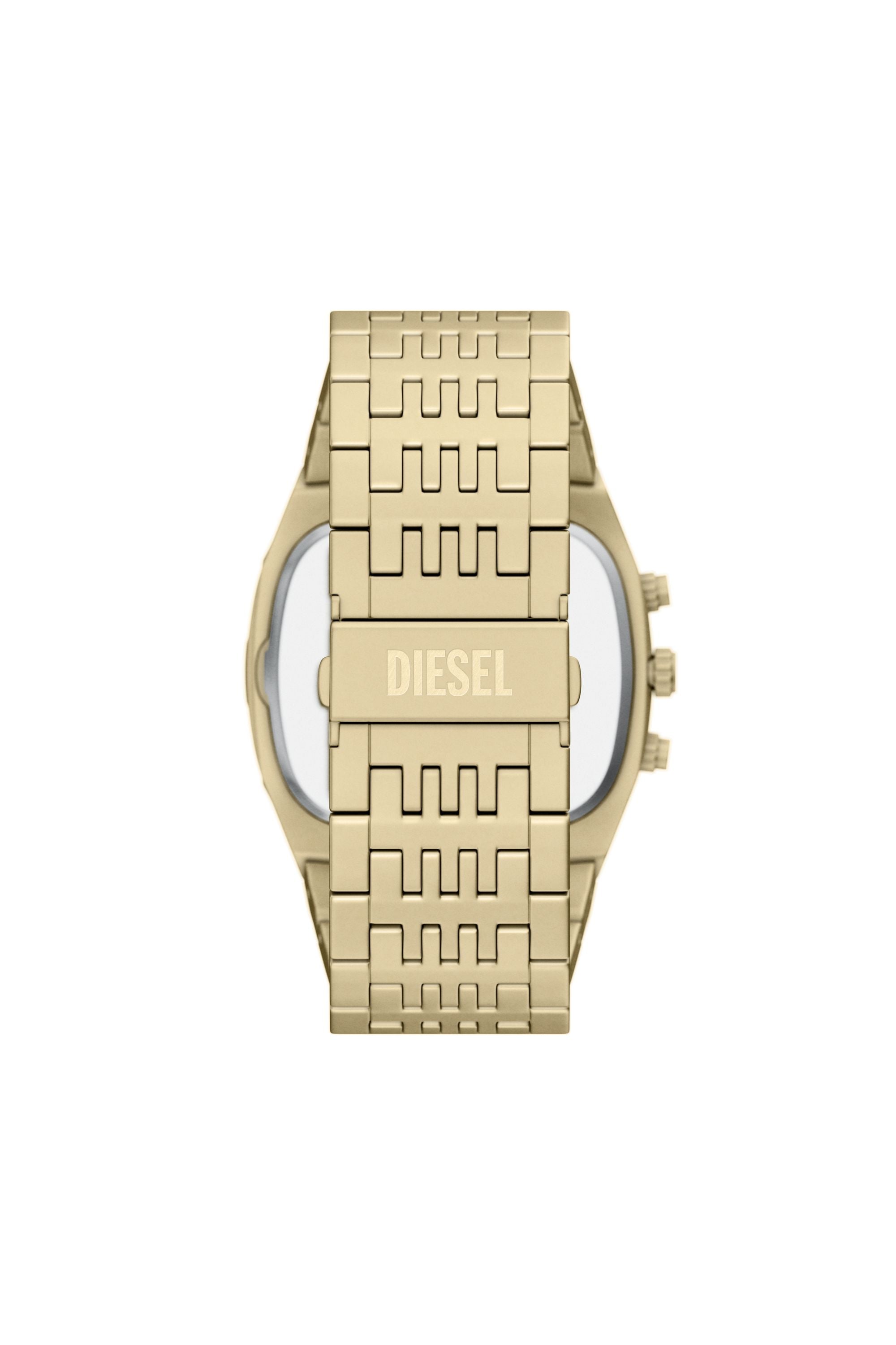 Diesel - DZ4718 WATCH, Herren Spiked Cushion Uhr aus Edelstahl in Goldton in Gold - 2