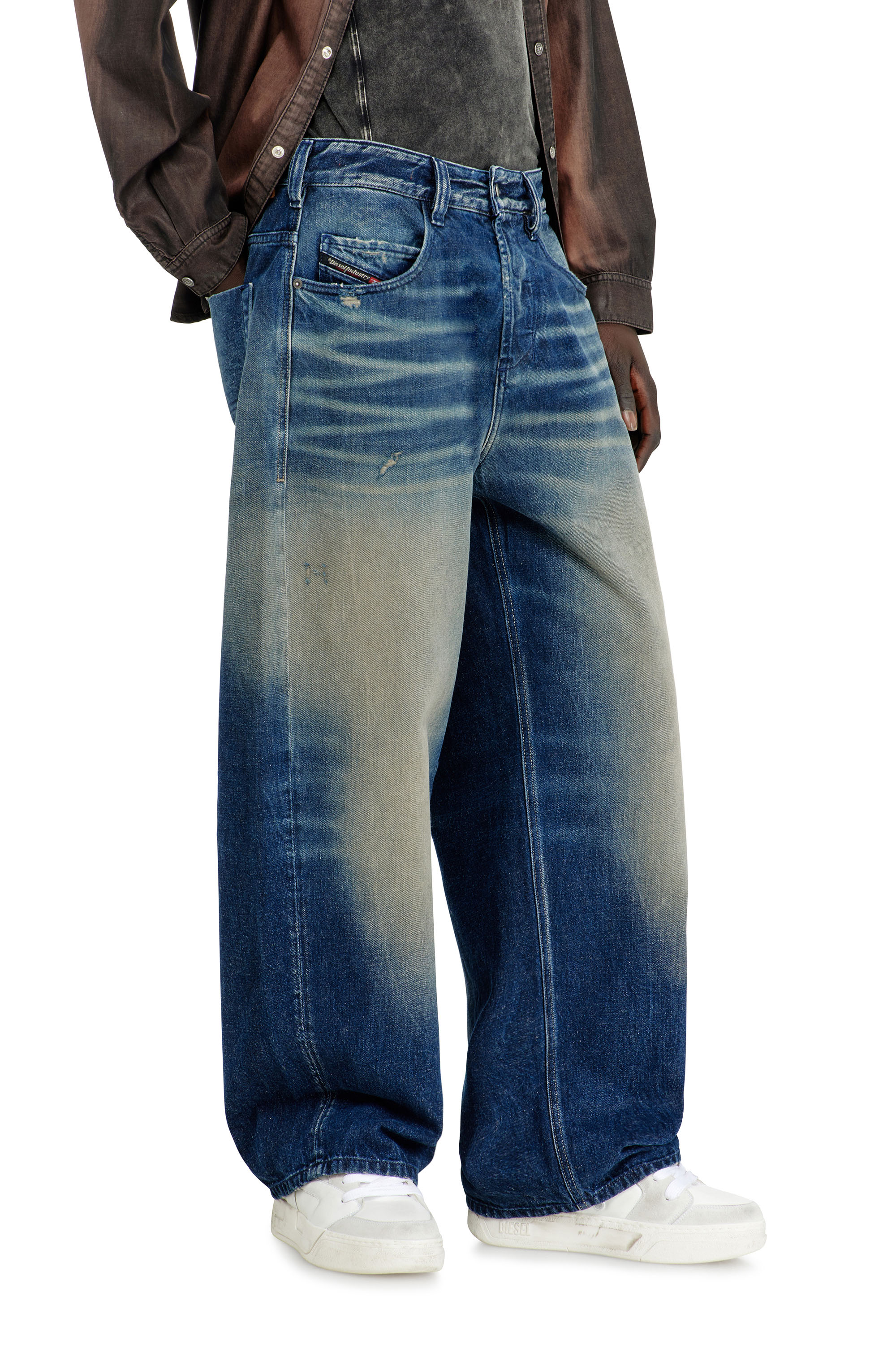 Diesel - Unisex Relaxed Jeans 1997 D-Enim-M 007DQ, Dunkelblau - 8