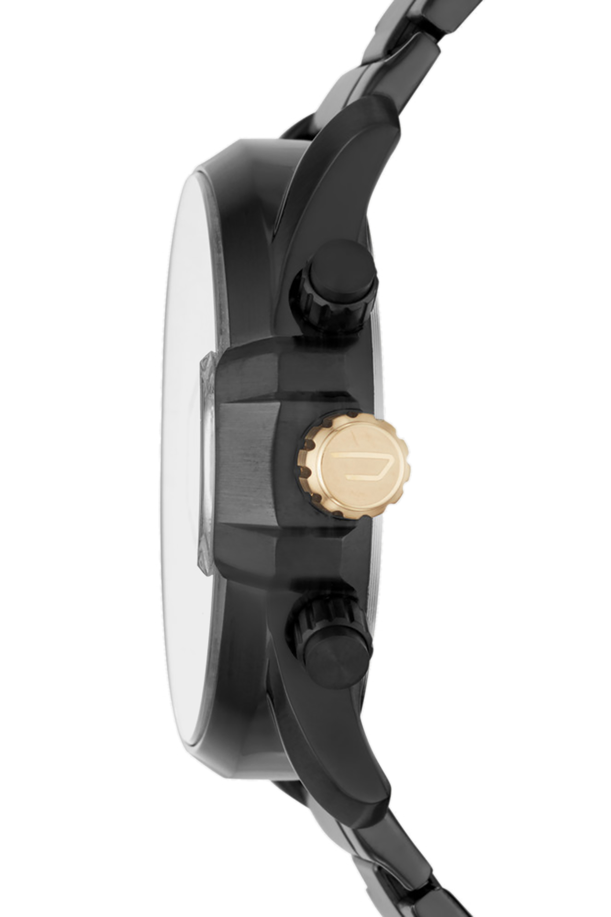 Diesel - DZ4474, Herren Schwarze Uhr mit grauem Ziffernblatt, 47&nbsp;mm in Dunkelgrau - 2