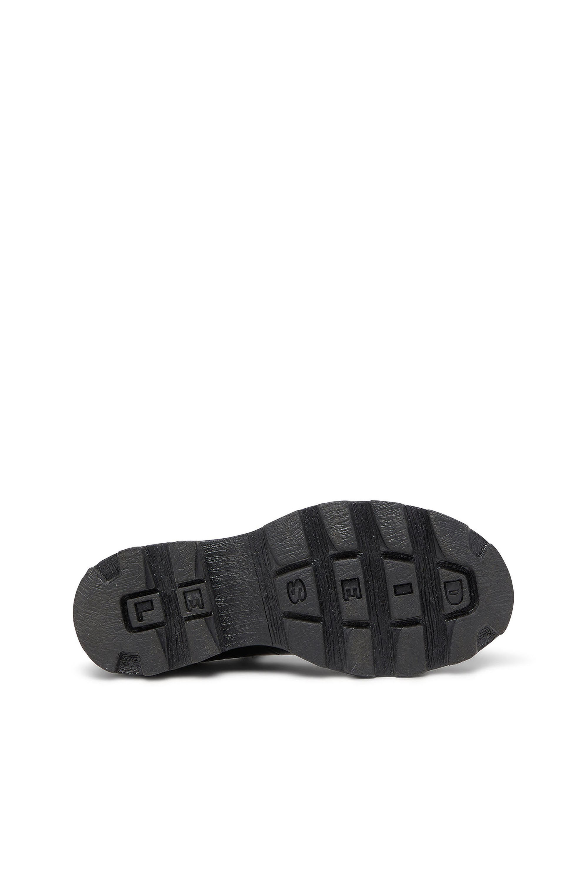 Diesel - D-HAMMER MARY JANE, Damen D-Hammer - Mary Jane mit Profilsohle aus Lackleder in Schwarz - 4
