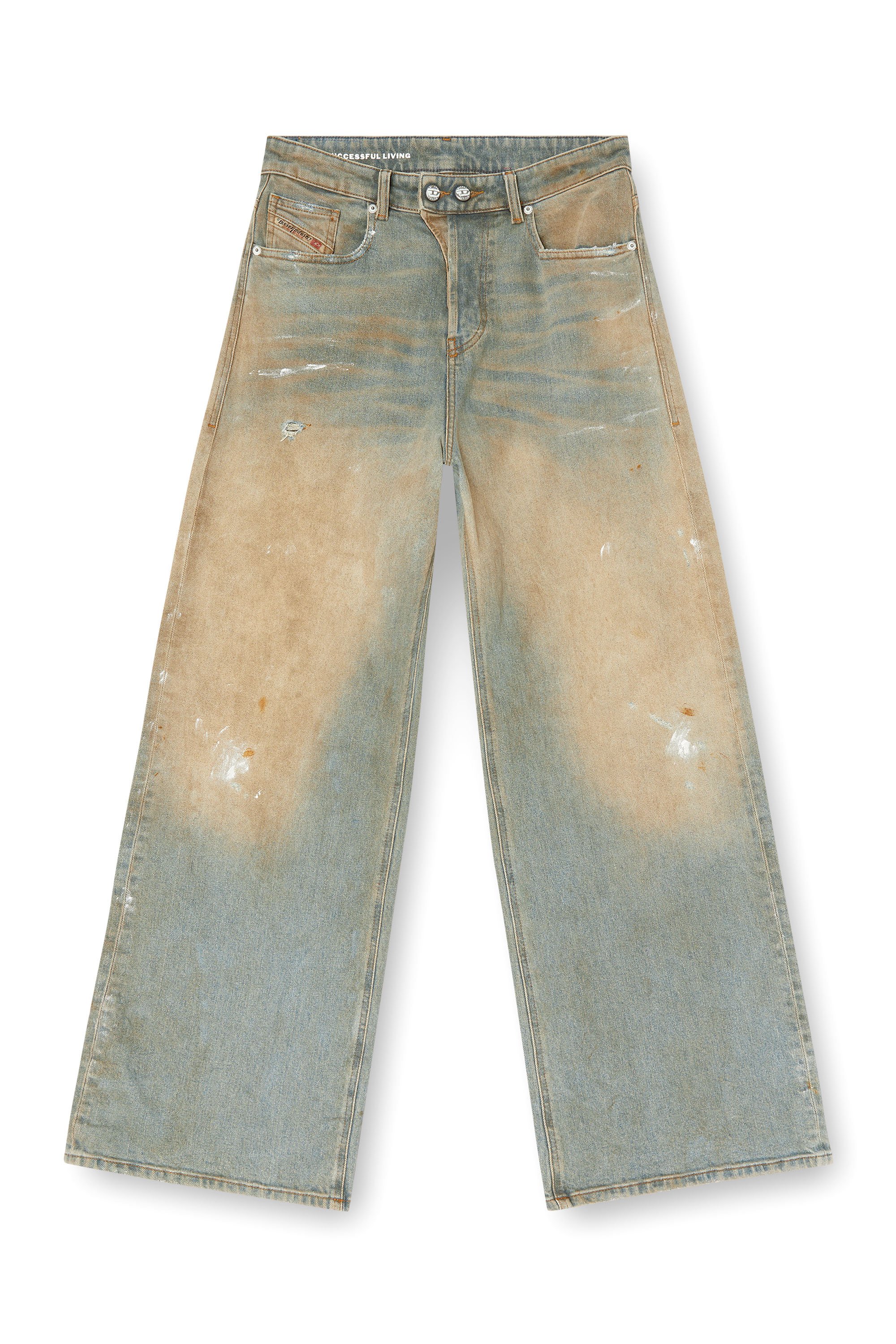 Diesel - Damen Relaxed Jeans 1996 D-Sire 007Z4, Hellblau - 3