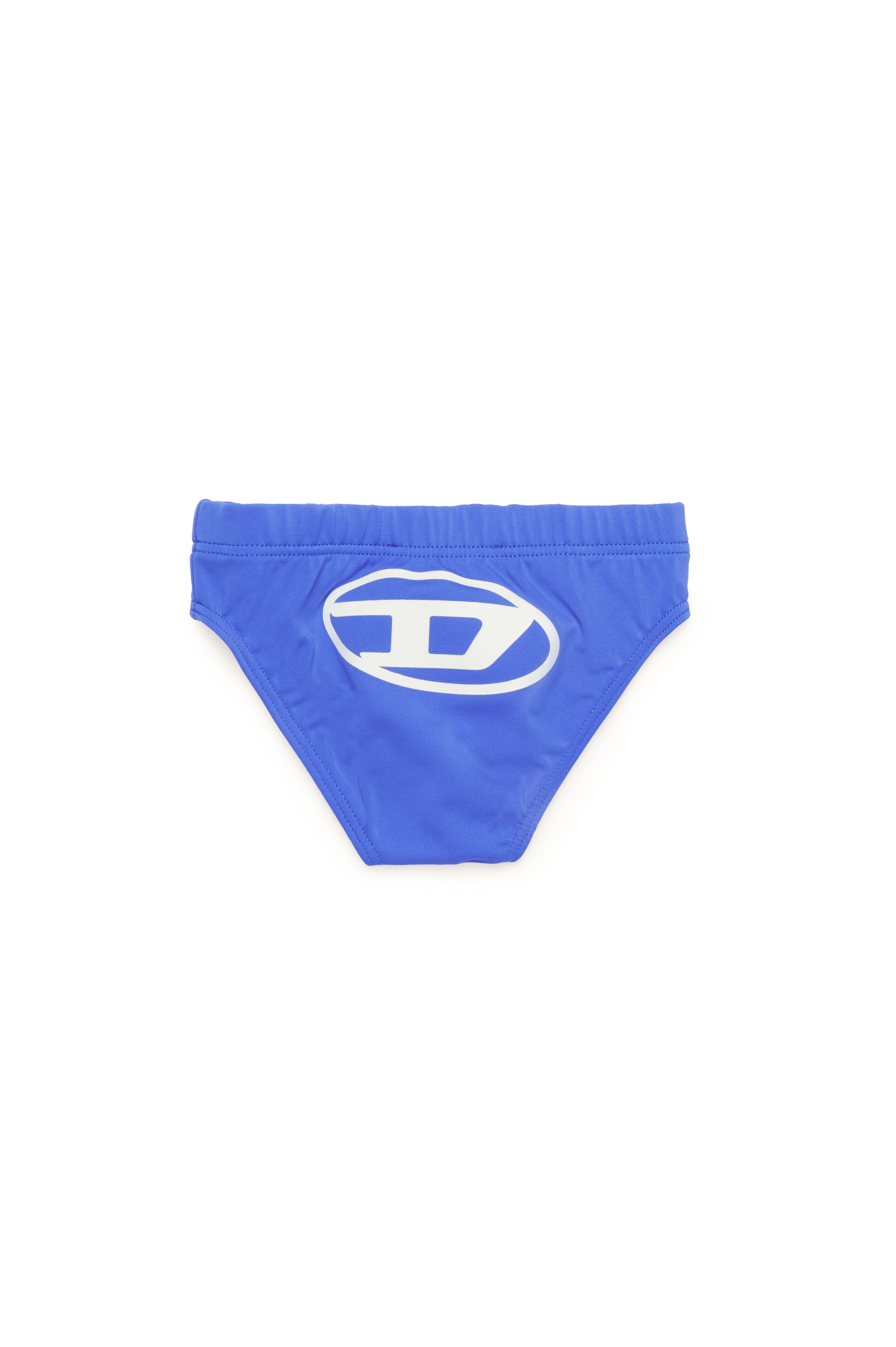 Diesel - MELLIB, Herren Badehose mit Oval D-Print in Blau - 2