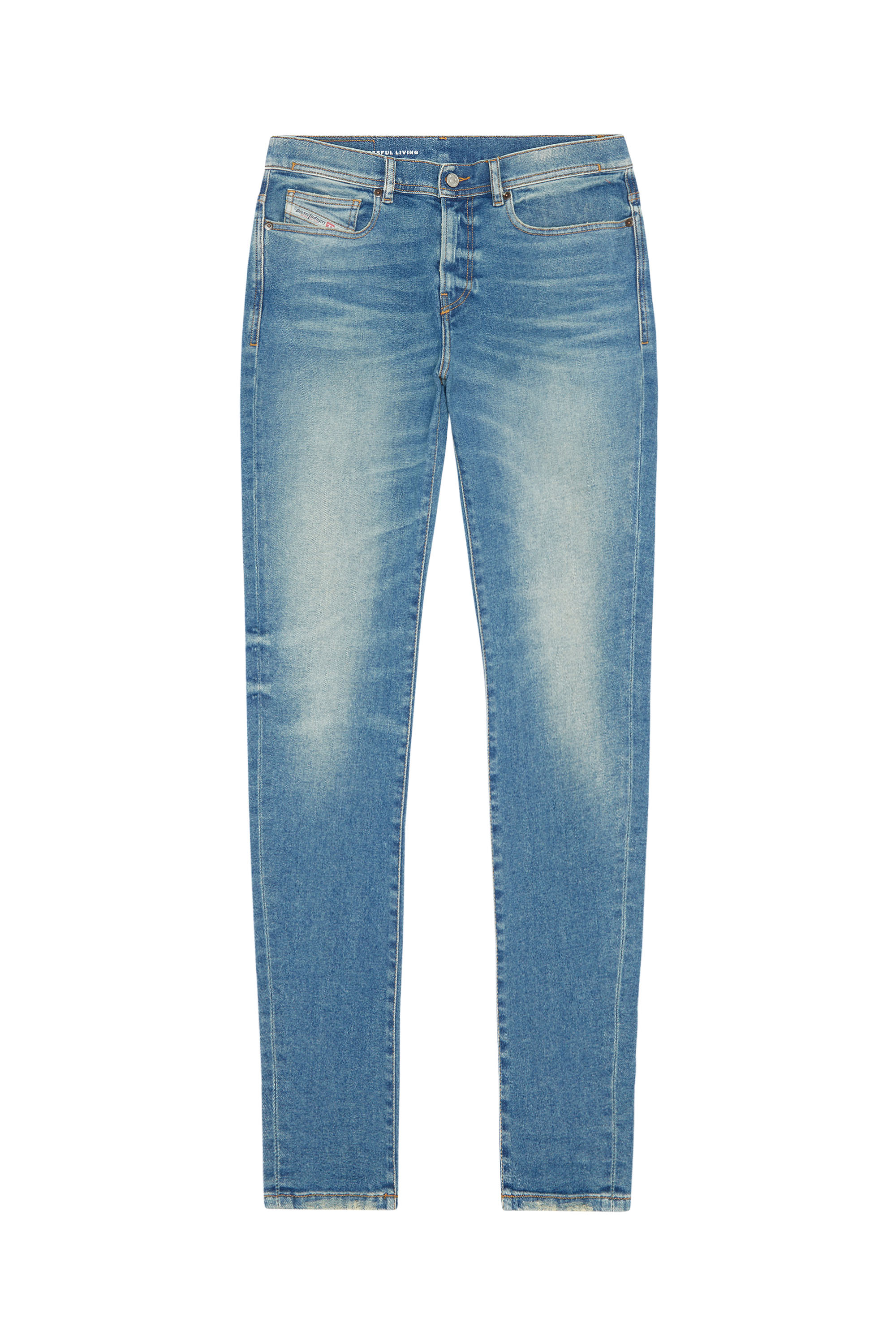 Diesel - 1983 D-Amny 09E88 Skinny Jeans, Mittelblau - Image 5