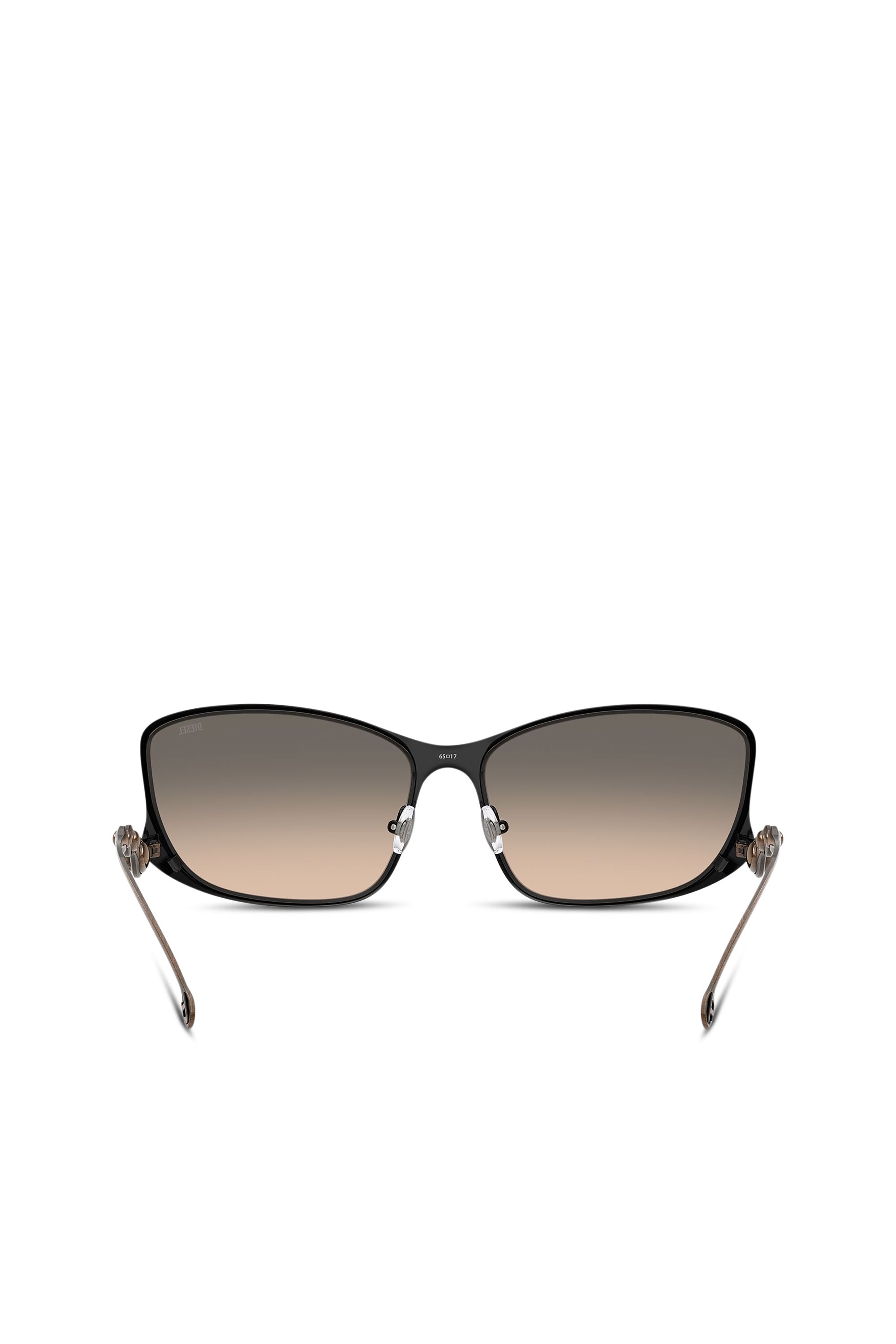 Diesel - 0DL1013, Unisex's Rectangle sunglasses in Brown - 3