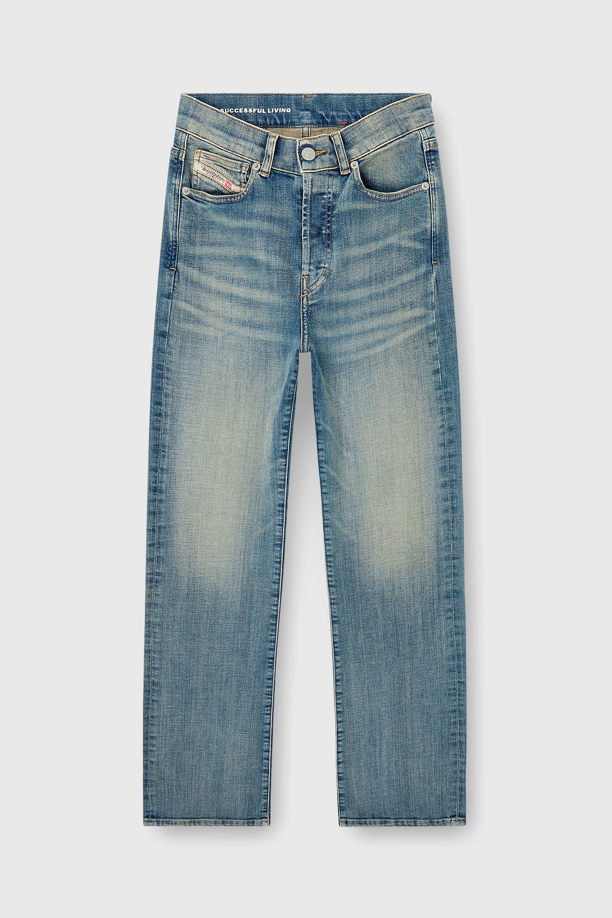 Diesel - Damen Regular Jeans 1971 D-Sent 09N32, Mittelblau - 2