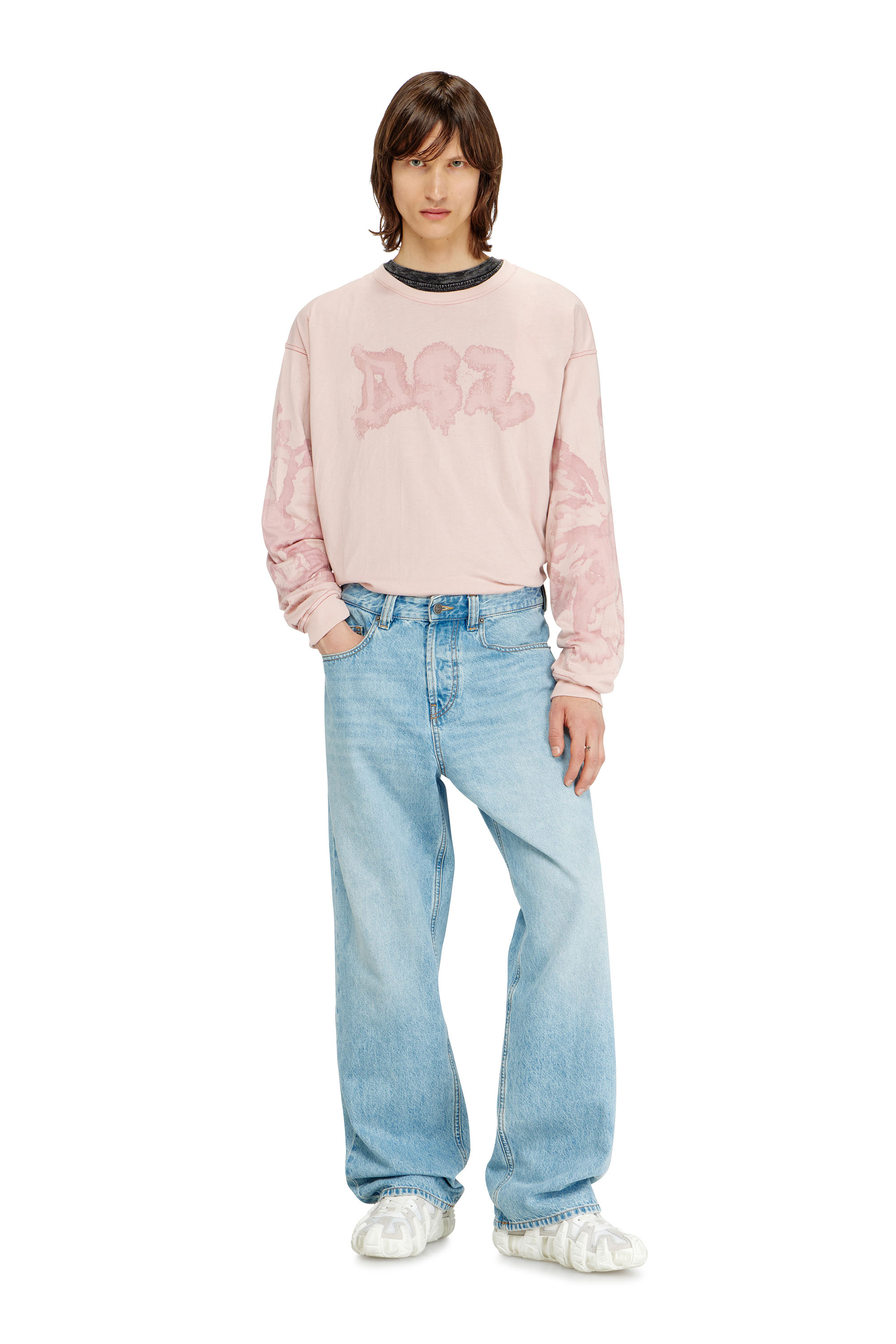 Diesel - Herren Relaxed Jeans 2001 D-Macro 09I29, Hellblau - 2