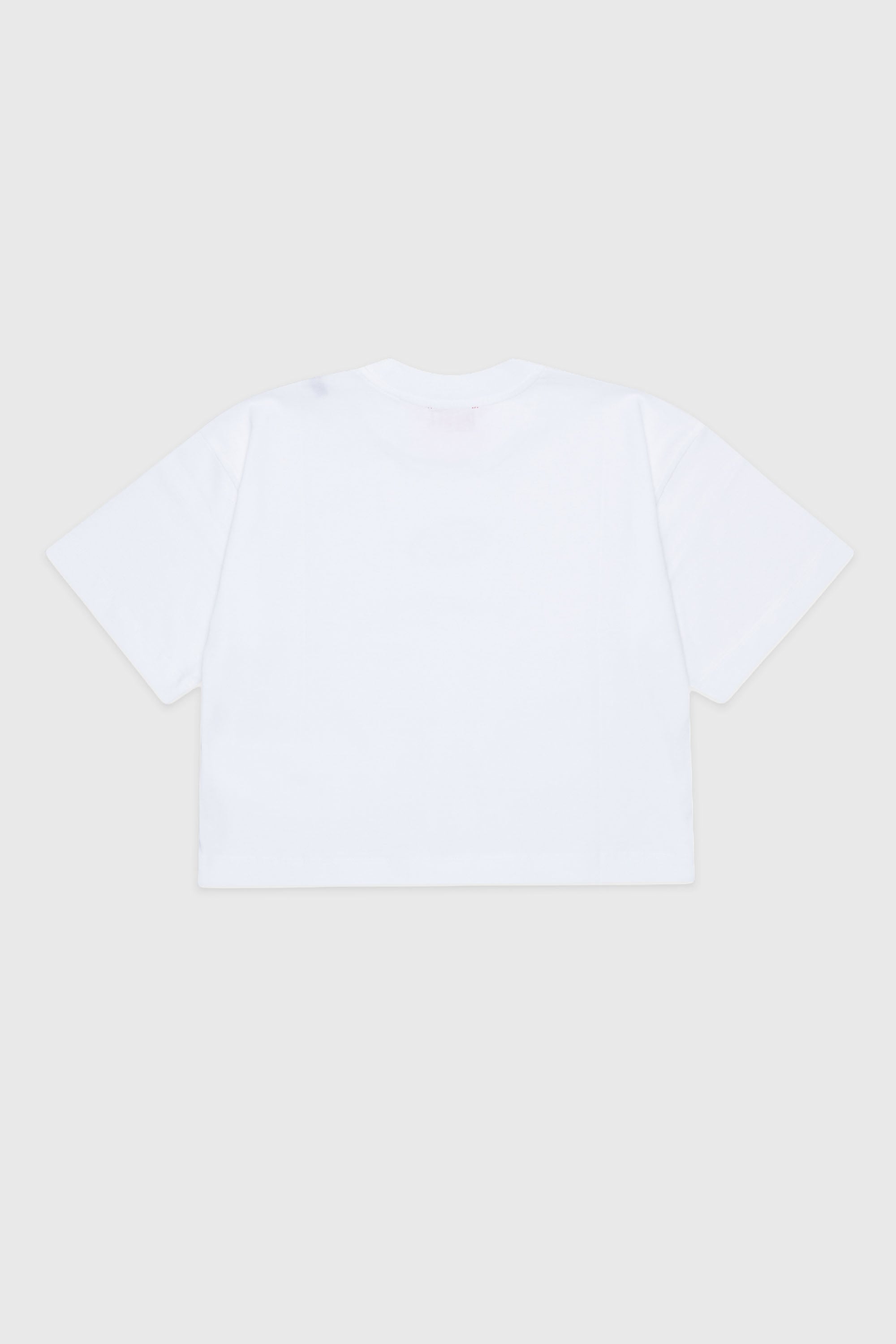 Diesel - TLIXIN, Woman's Cropped T-shirt with Oval D logo in White - 1