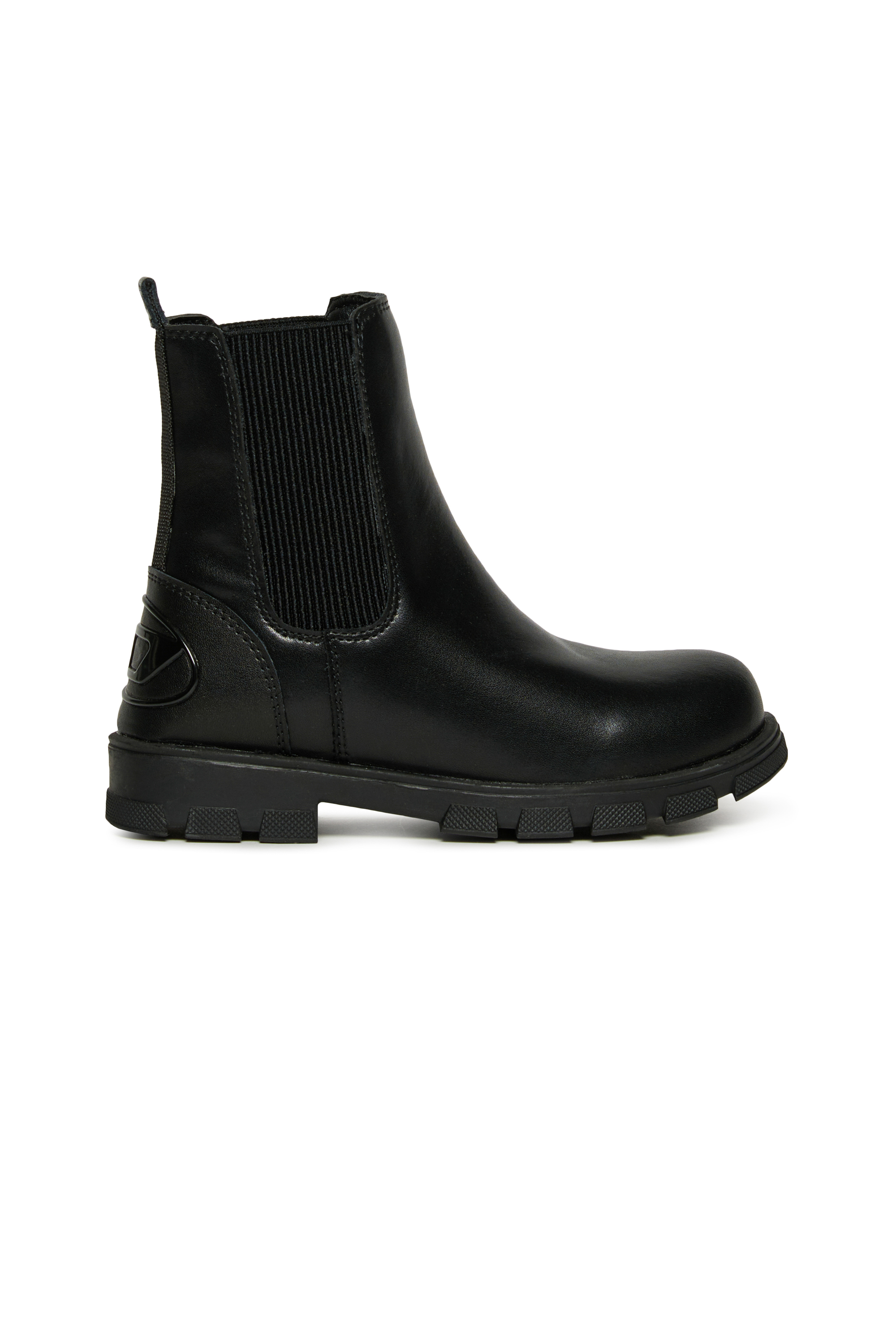 Diesel - D-HAMMER AK ELASTIC, Unisex D-Hammer Lederstiefel in Schwarz - 1
