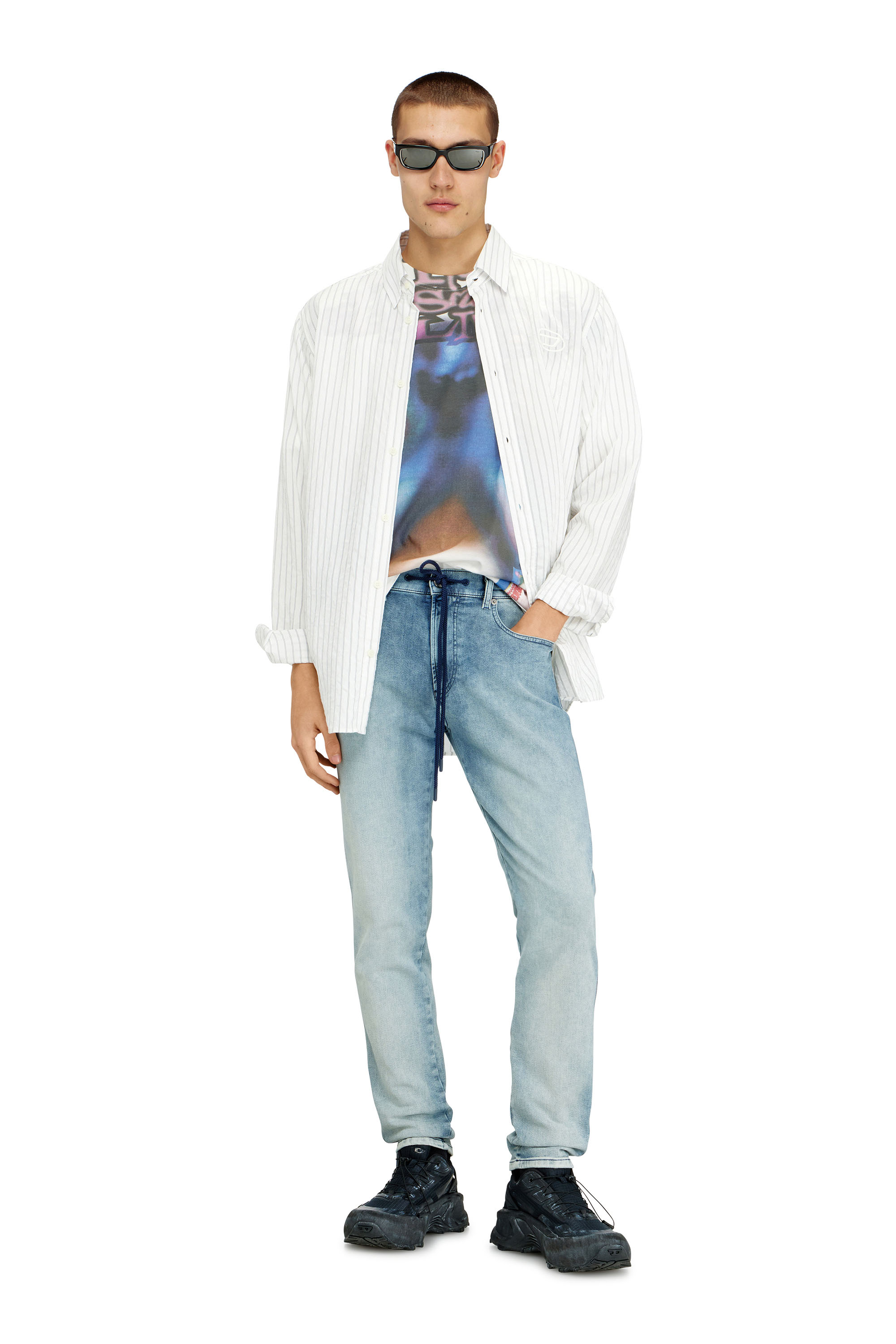 Diesel - Herren Slim 2062 D-Strukt Joggjeans&reg; 068UB, Hellblau - 2