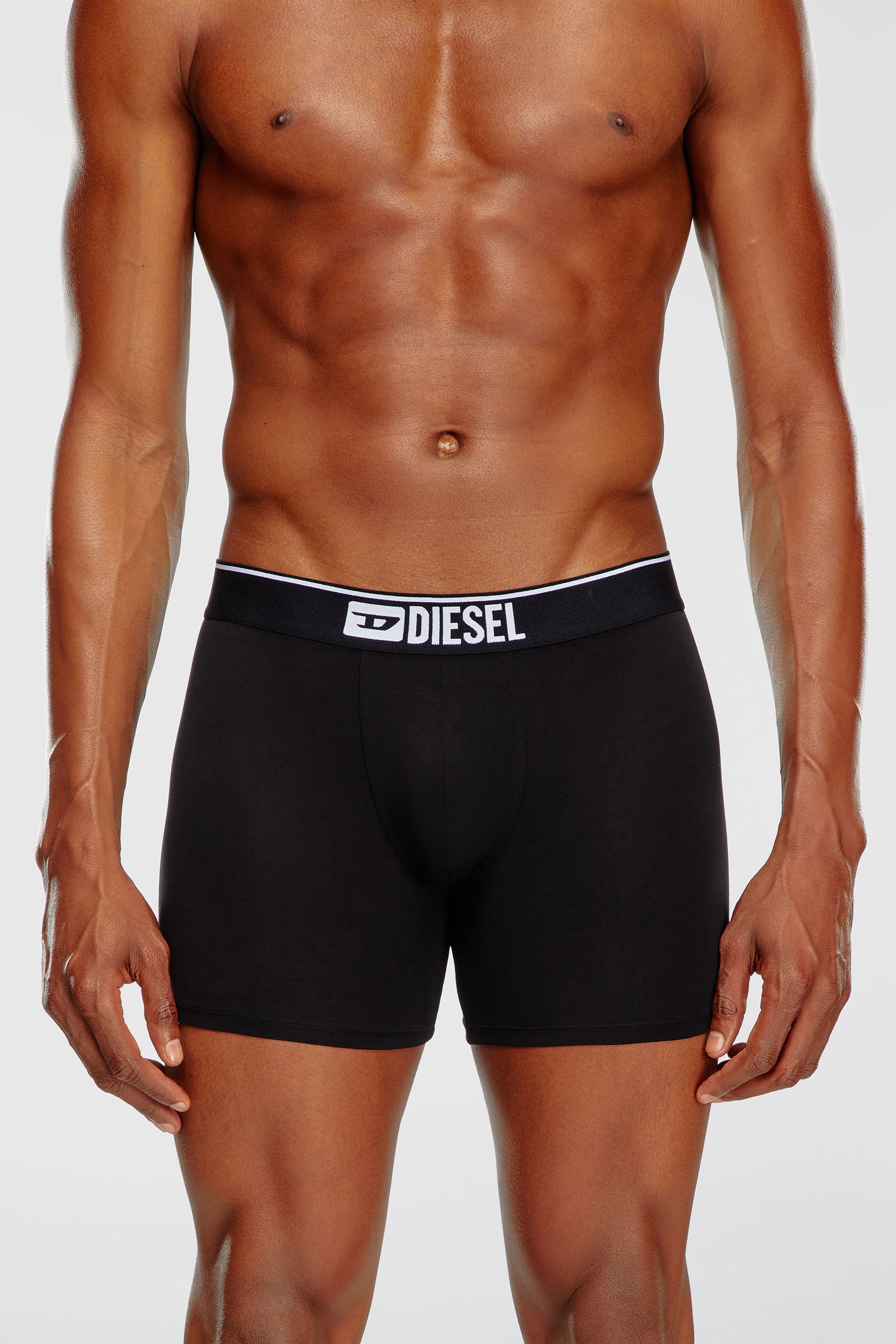 Diesel - UMBX-SEBASTIANTHREEPAC, Herren Einfarbige, lange Retropants im Dreierpack in Schwarz - 3